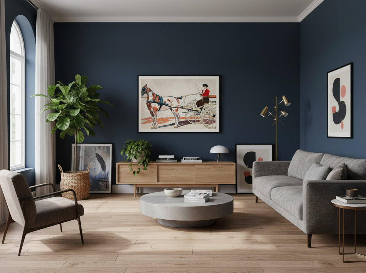 A Kentucky Breaking Cart - Edward Penfield - Lifestyle