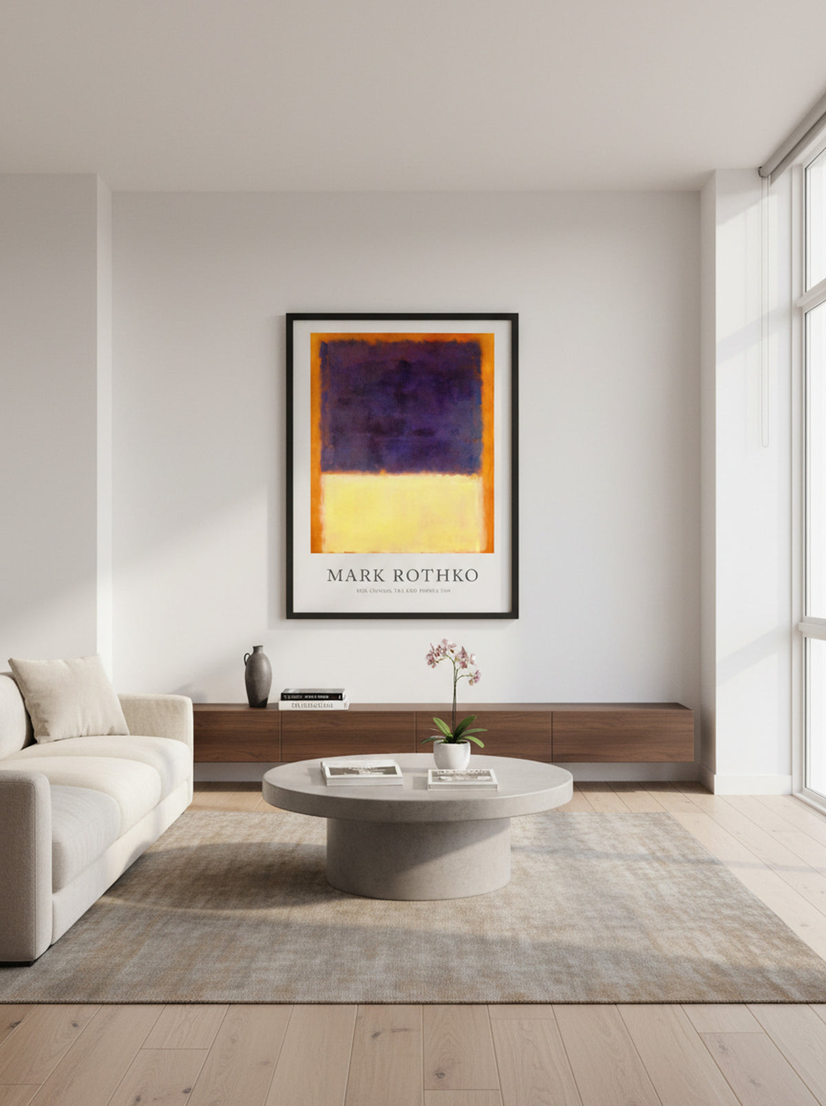 Red, Orange, Tan and Purple - Mark Rothko - Lifestyle