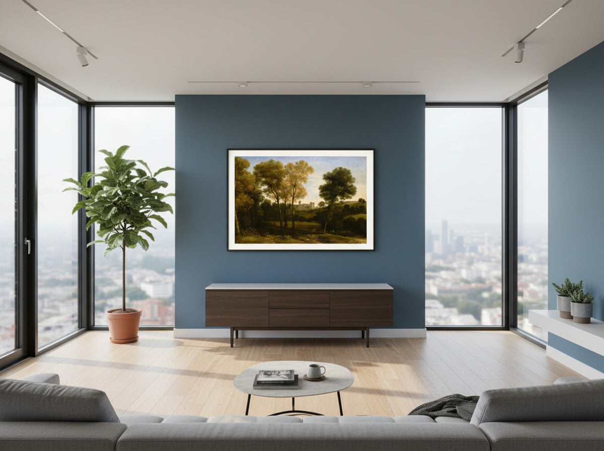 View of La Crescenza - Claude Lorrain - Lifestyle