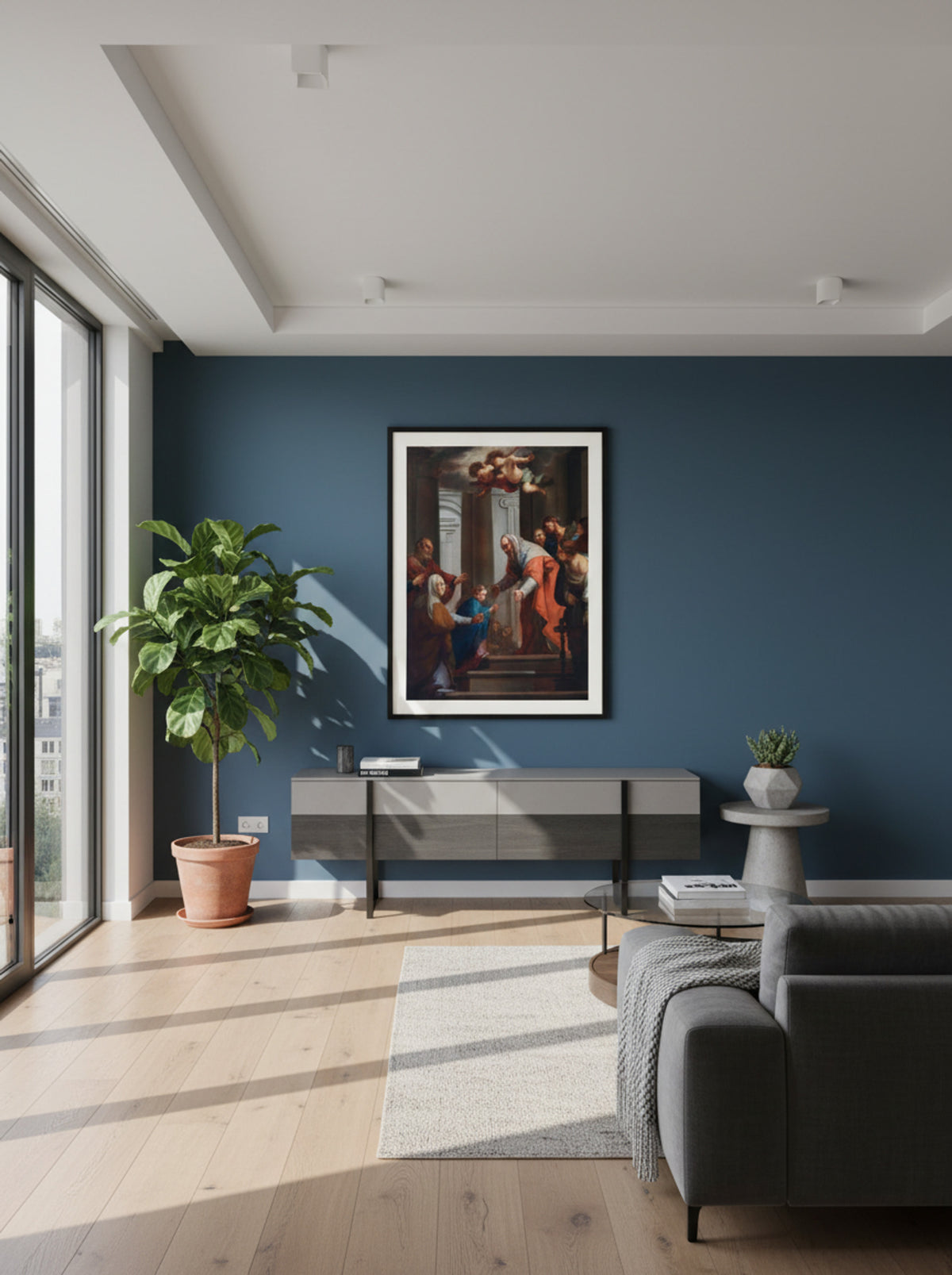 The Presentation of the Virgin in the Temple - Juan Francisco de Aguilera - Lifestyle
