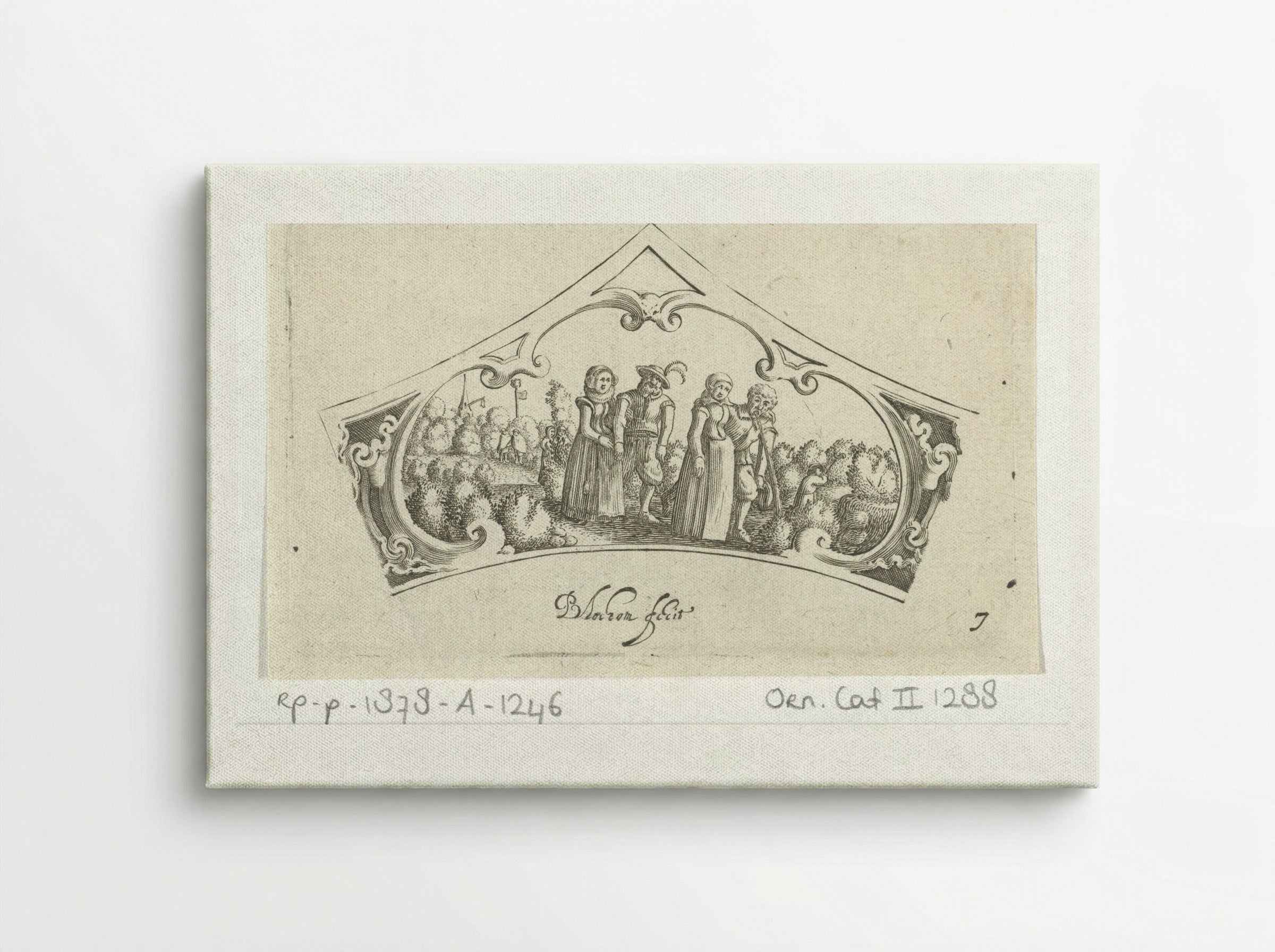Vrouwen begeleiden beschonken mannen - Claes Jansz. Visscher (II) - Canvas