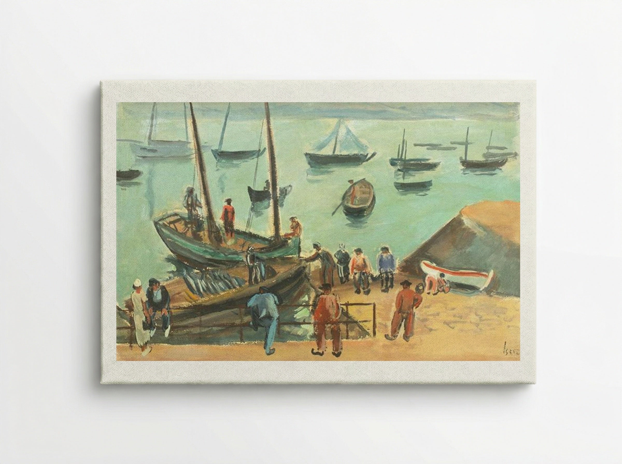 Bretania Port - Iosif Iser - Canvas