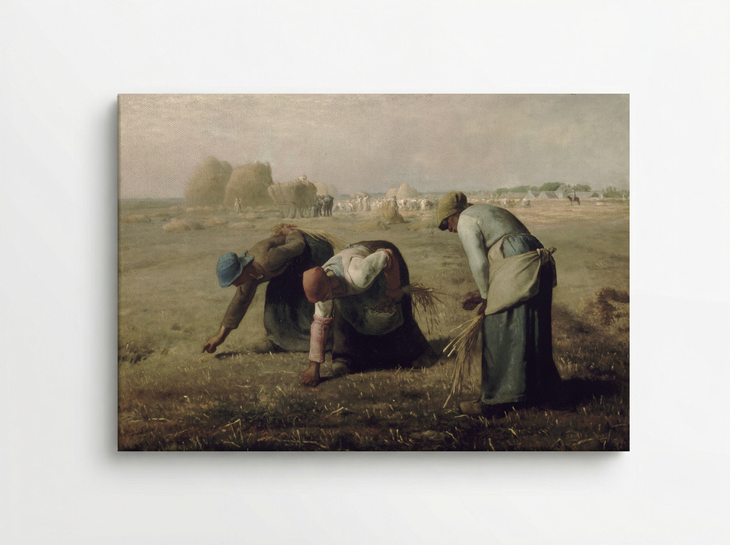 The Gleaners - Jean-François Millet - Canvas