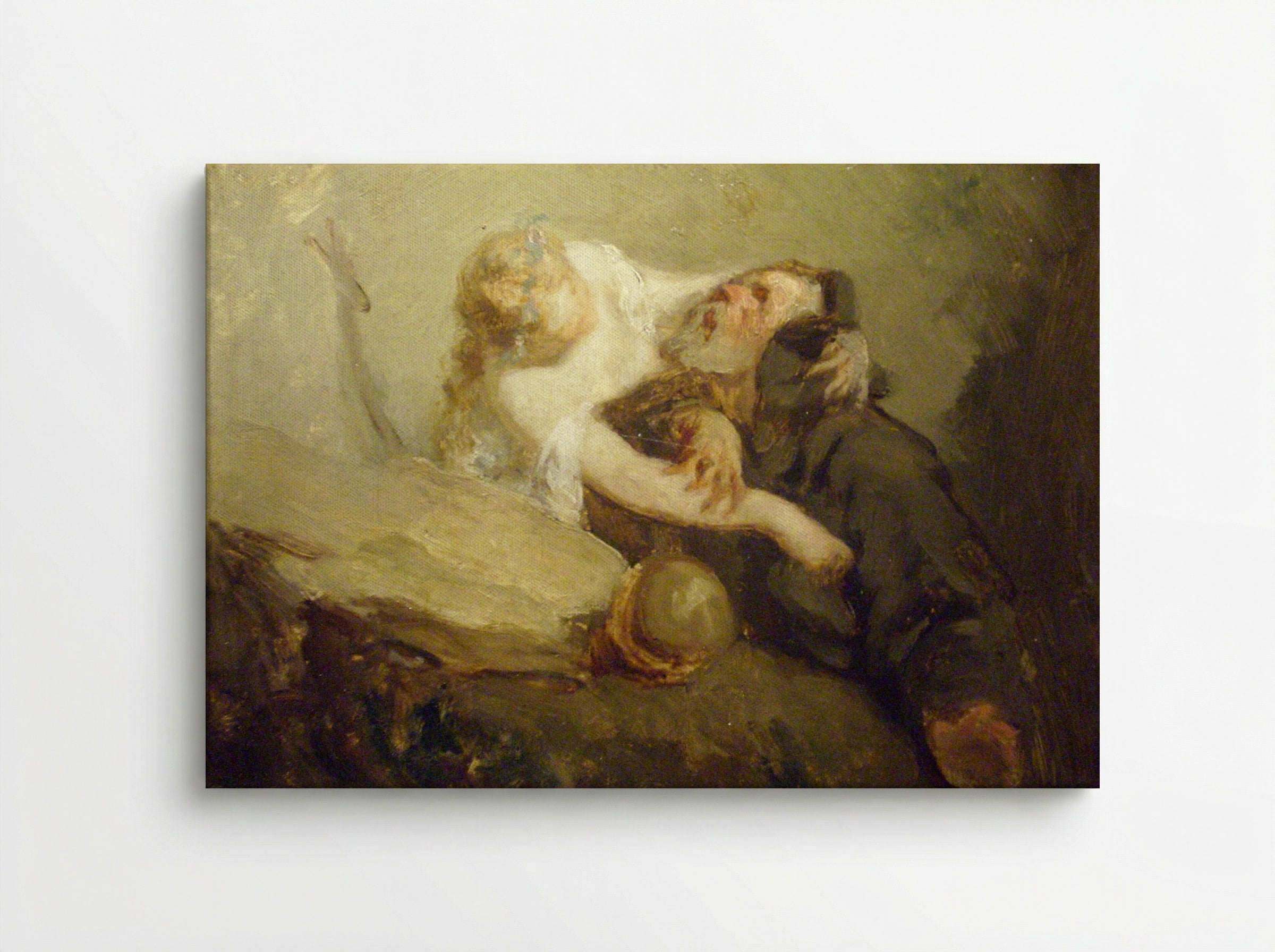 The Temptation of Saint Anthony - Eugène Delacroix - Canvas