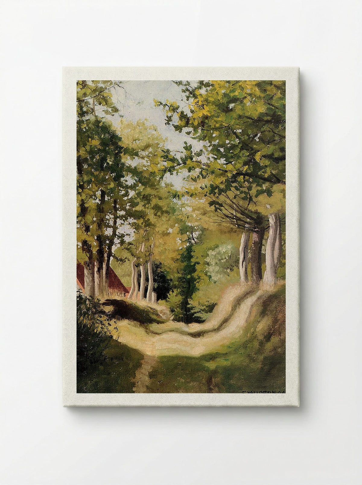 Undergrowth - Félix Vallotton - Canvas