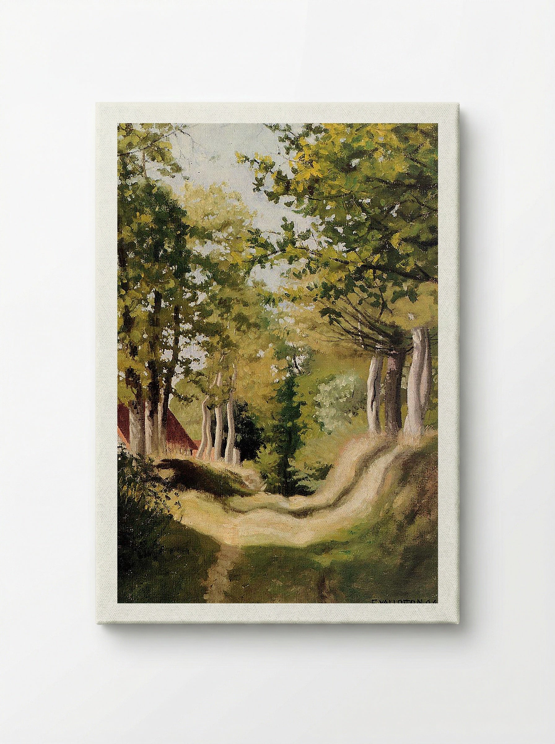 Undergrowth - Félix Vallotton - Canvas