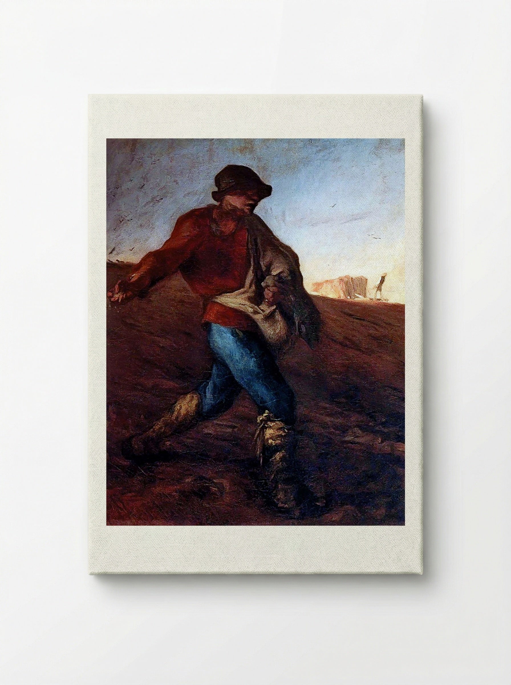 The Sower - Jean-François Millet - Canvas