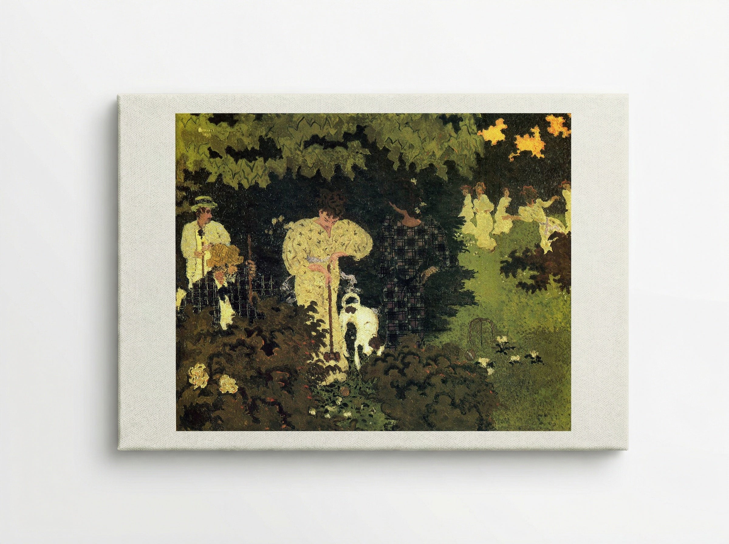 Dusk, or A Round of Croquet - Giovanni Boldini - Canvas