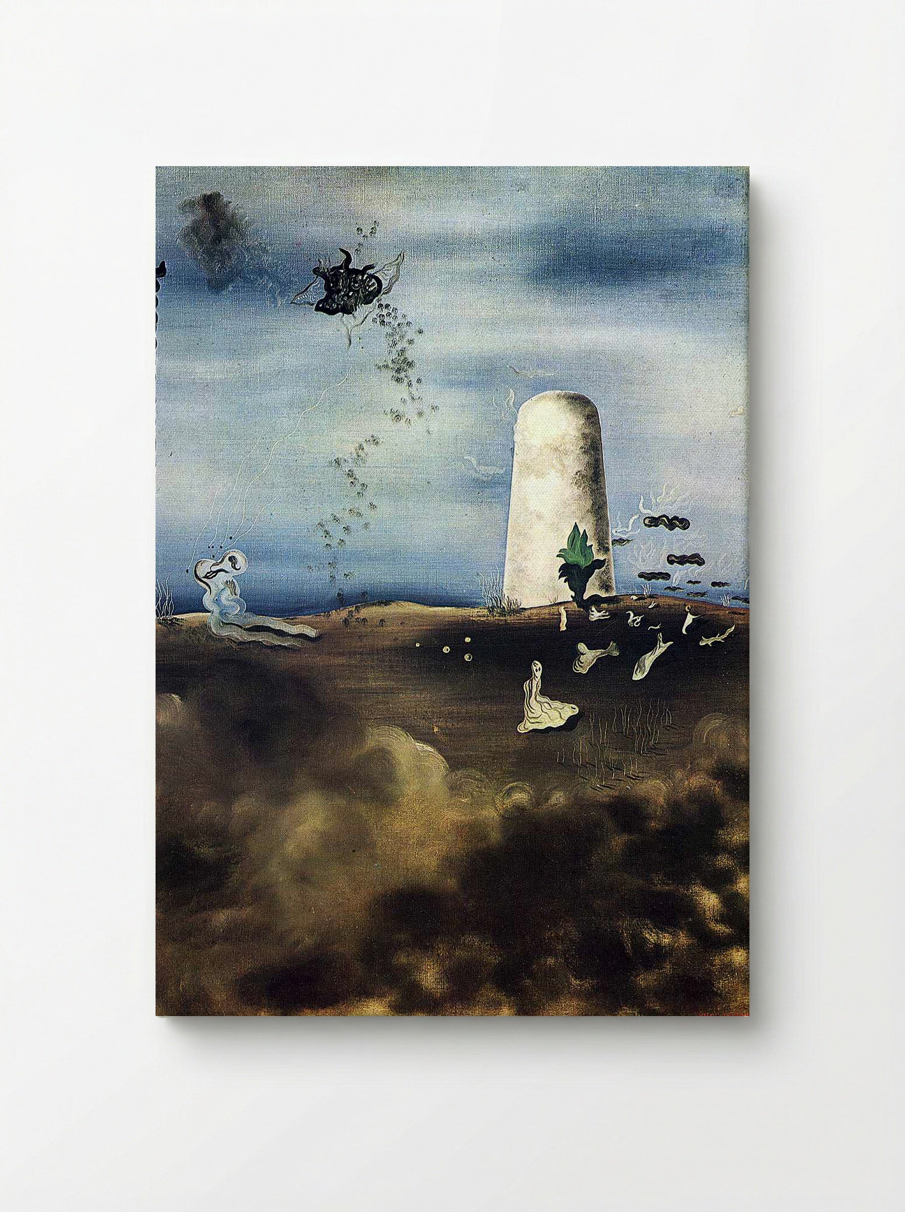 Death Awaiting his Family - Salvador Dalí - Canvas