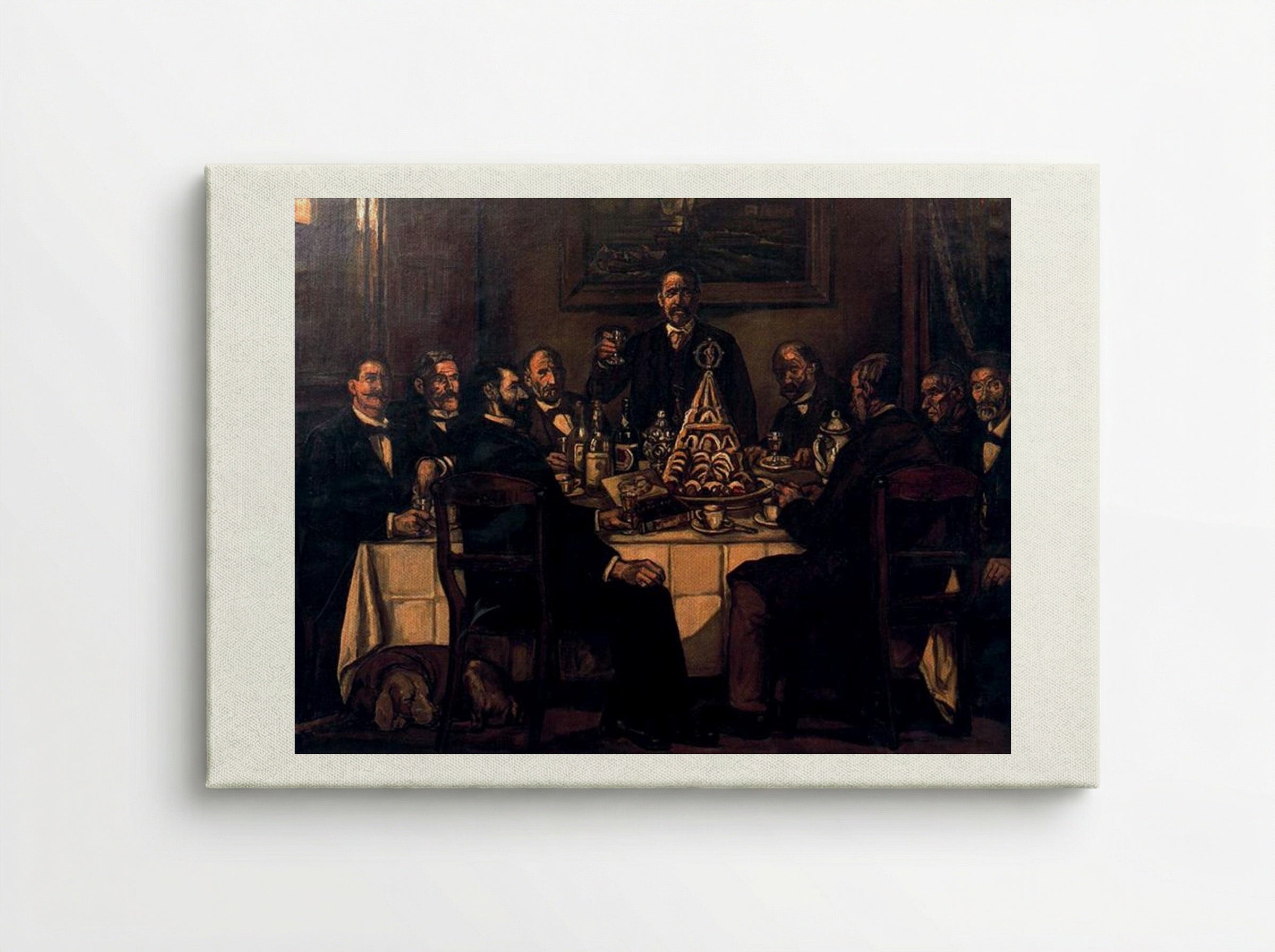 The Return of the Indian - José Gutiérrez Solana - Canvas