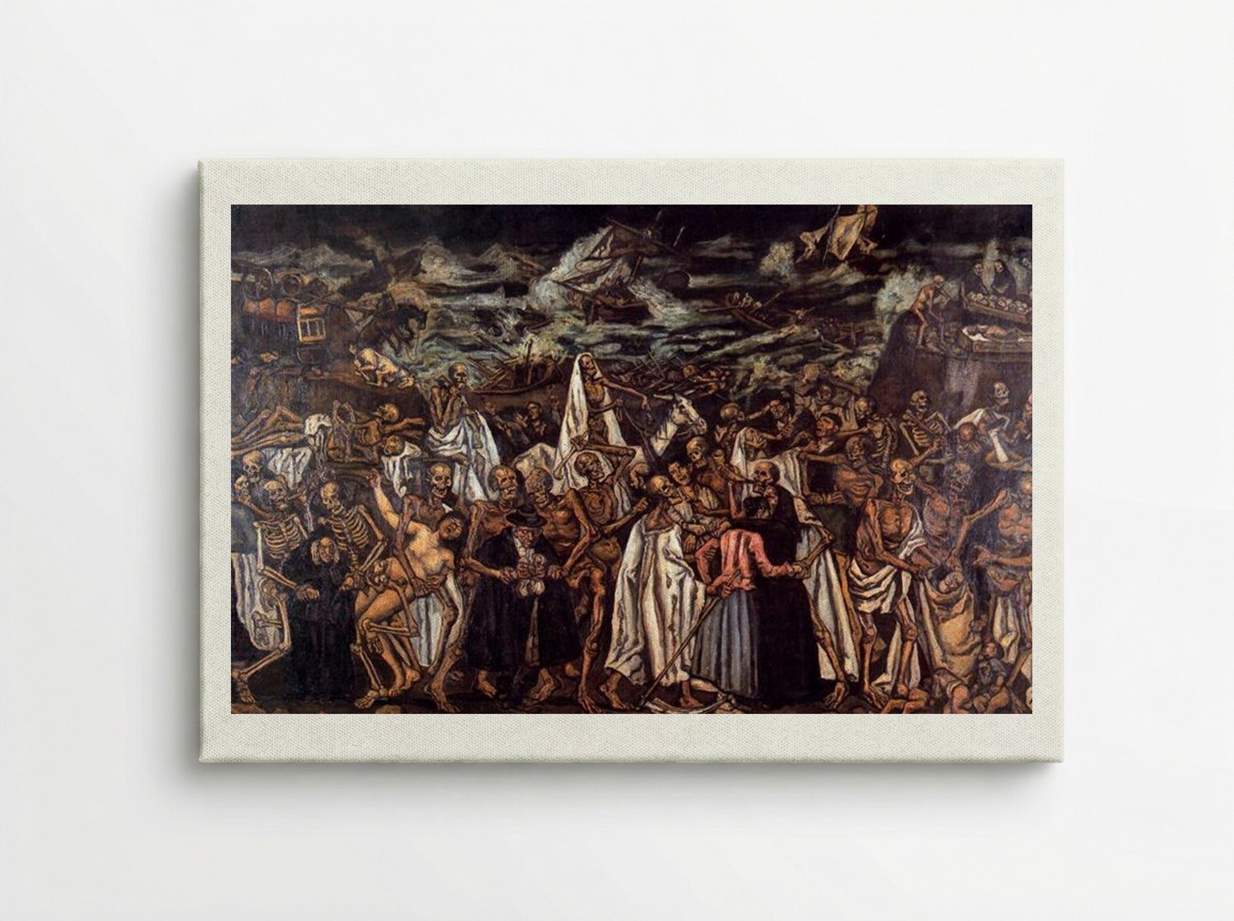 The End of the World - José Gutiérrez Solana - Canvas