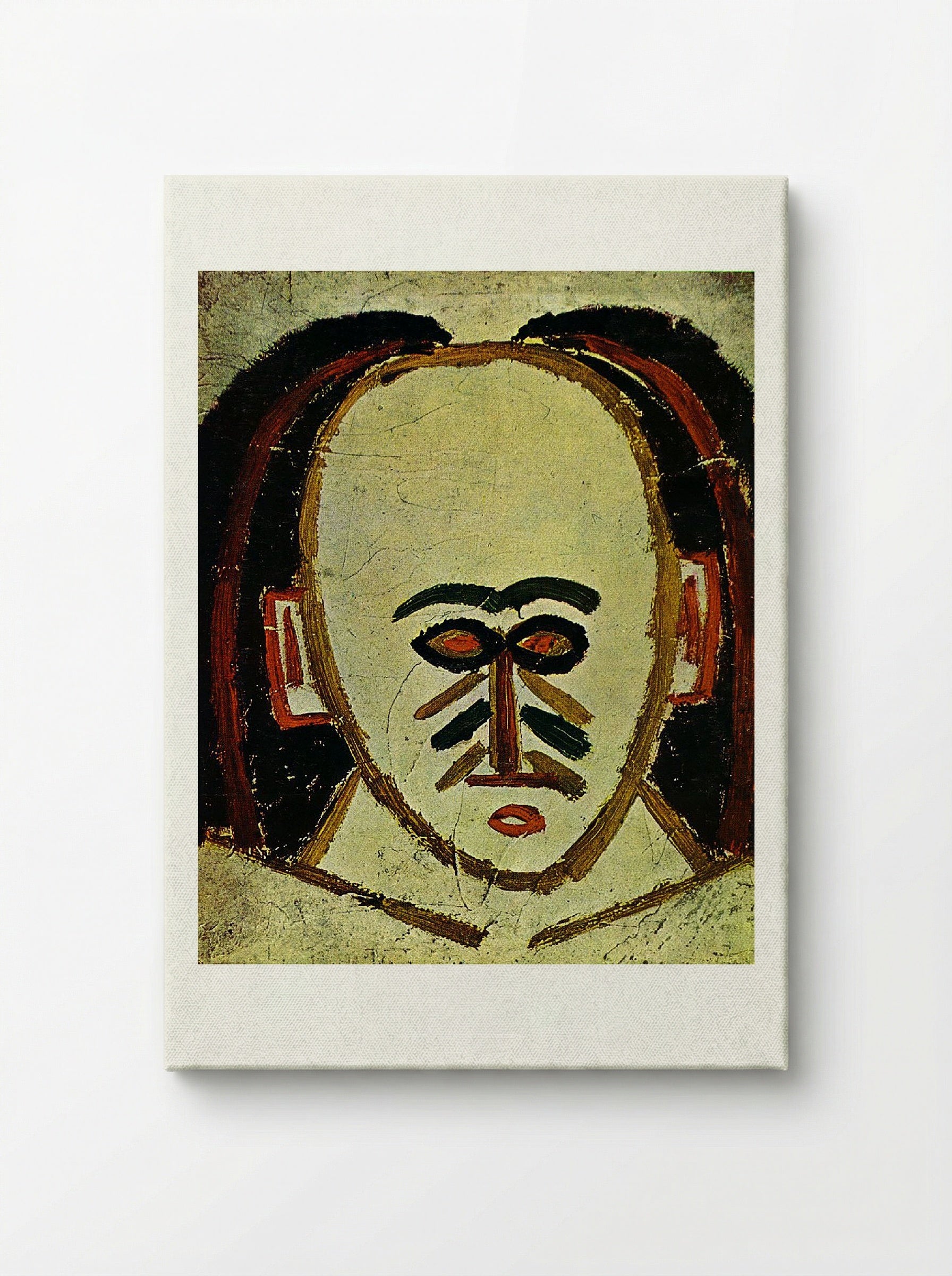 Head of a Man - Alexej von Jawlensky - Canvas