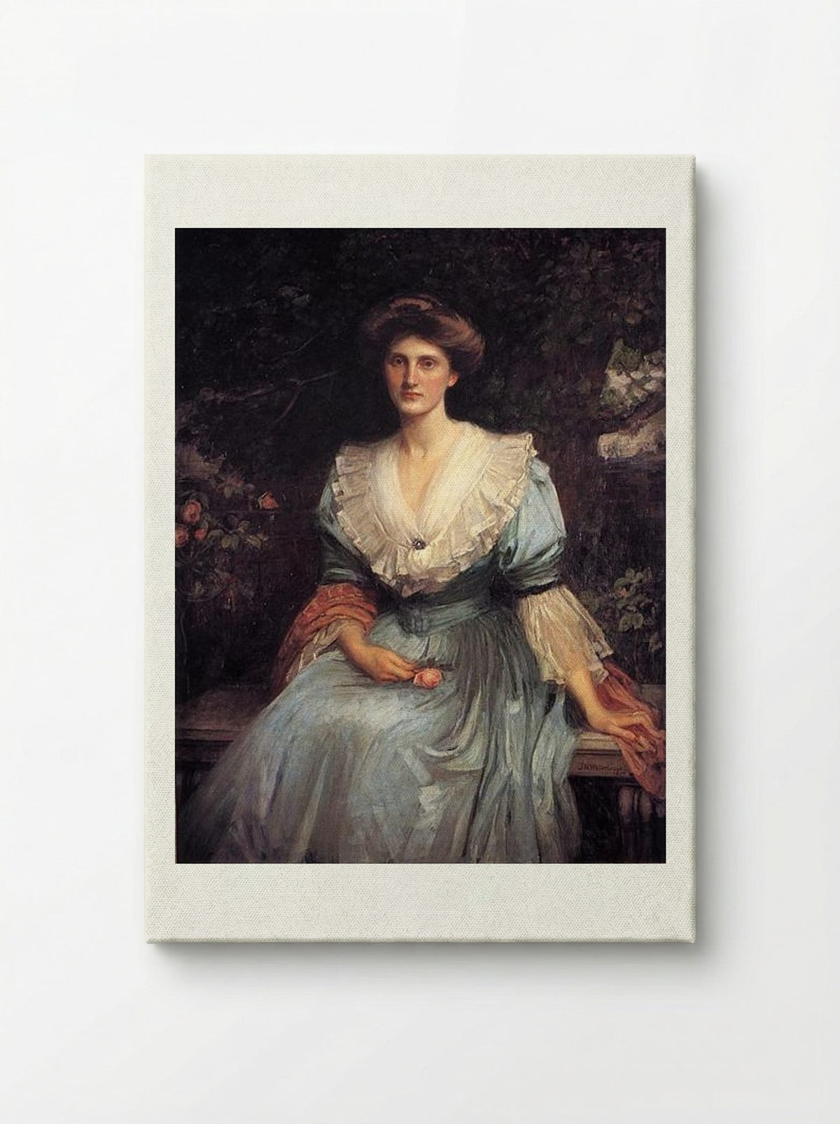 Lady Violet Henderson - John William Waterhouse - Canvas
