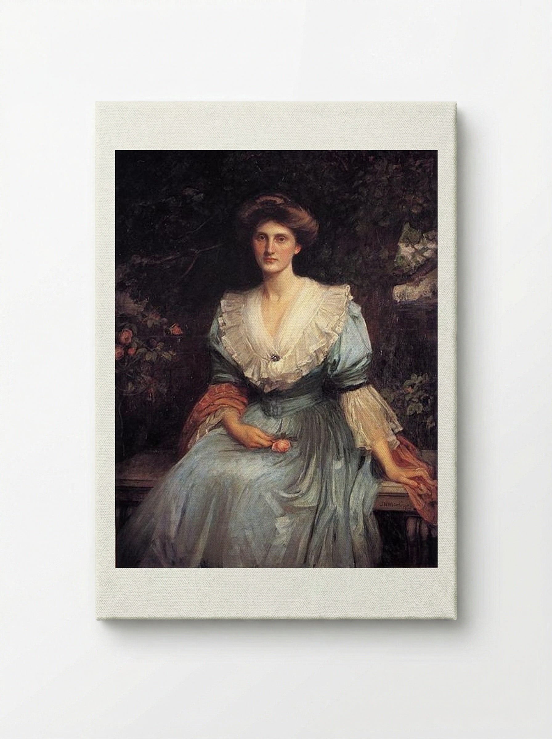 Lady Violet Henderson - John William Waterhouse - Canvas