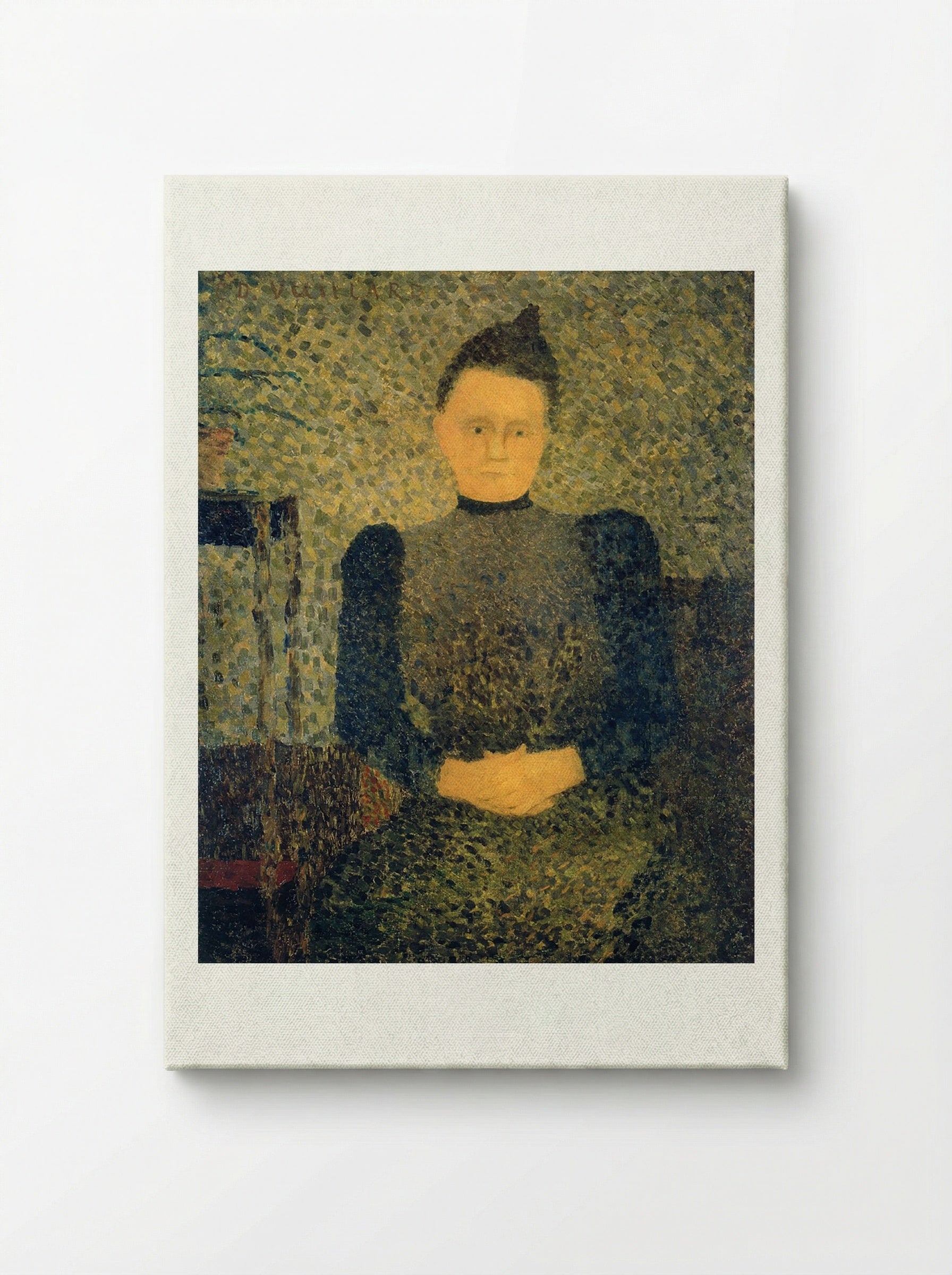 Portrait of Marie Vuillard - Édouard Vuillard - Canvas