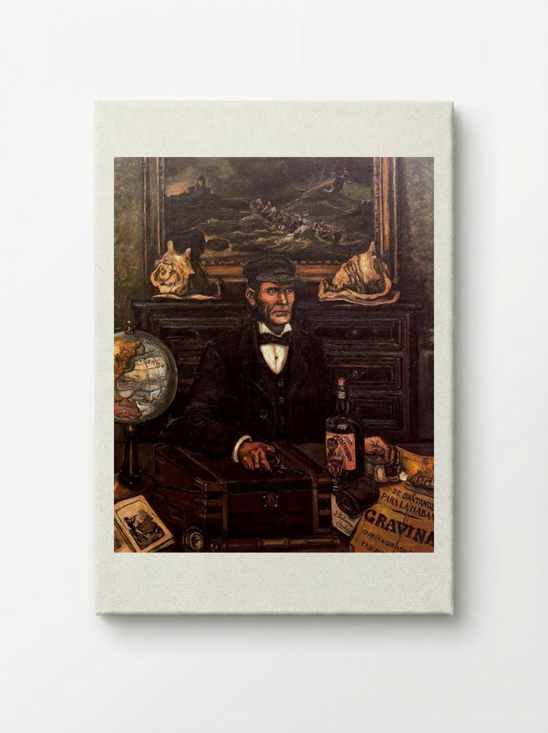 The Merchant Captain - José Gutiérrez Solana - Canvas
