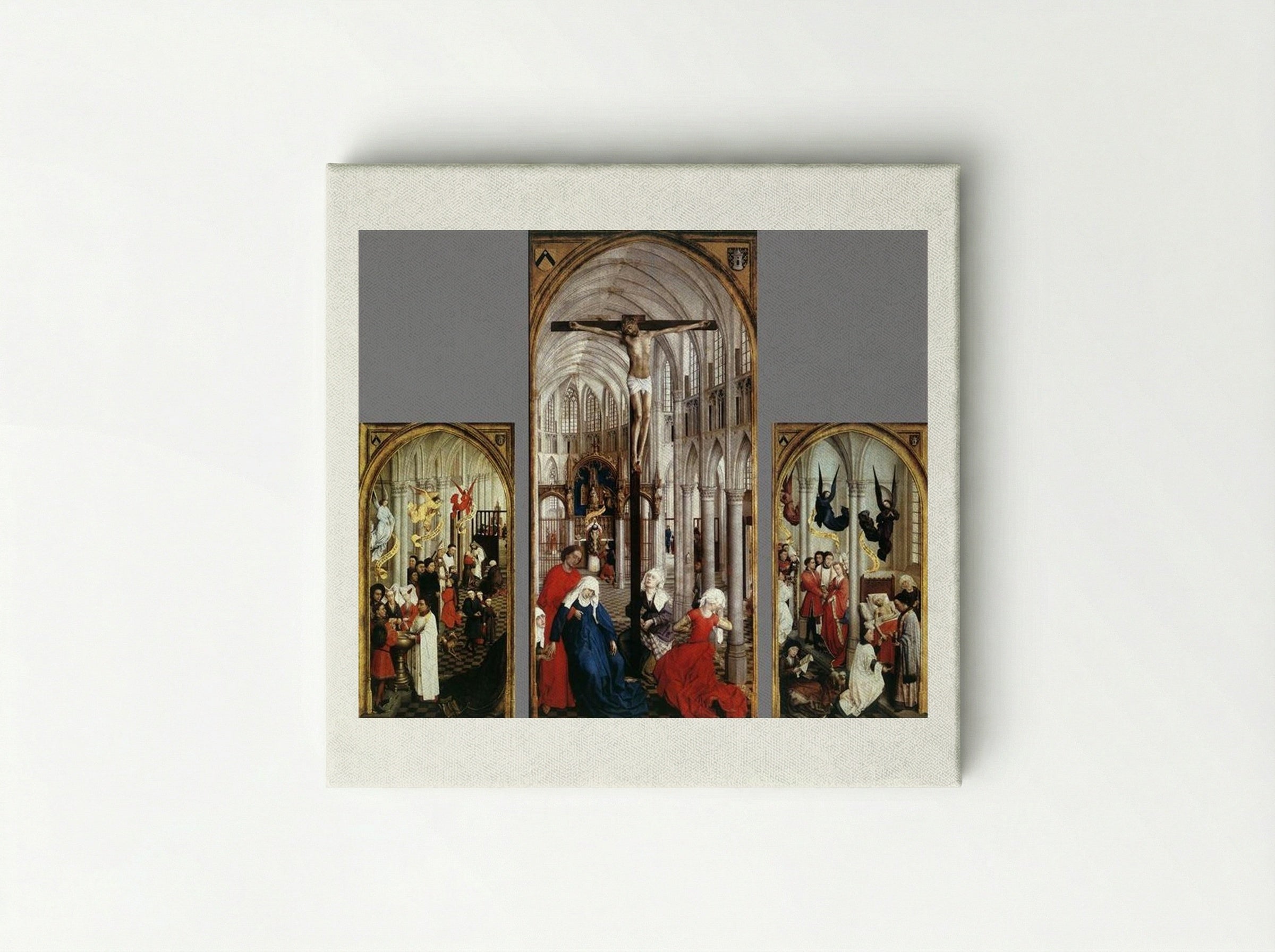 Seven Sacraments Altarpiece - Rogier van der Weyden - Canvas