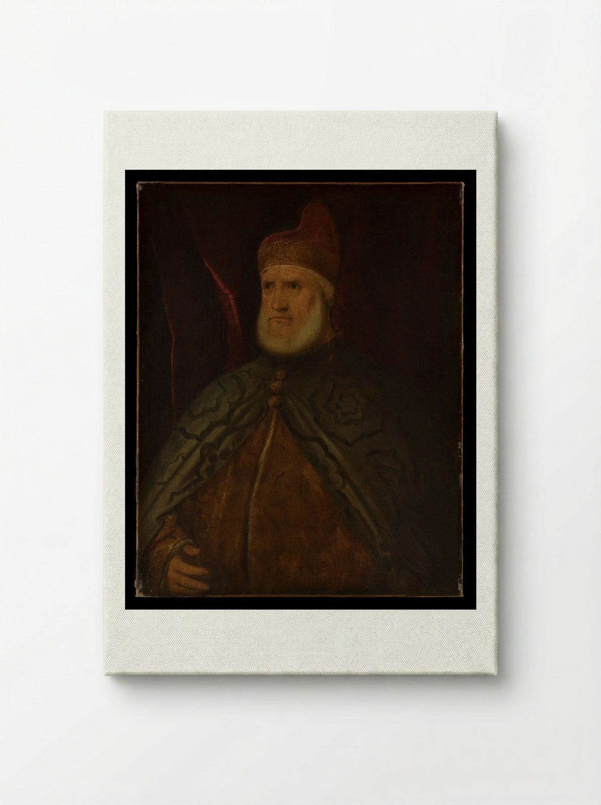 Doge Andrea Gritti - Titian - Canvas