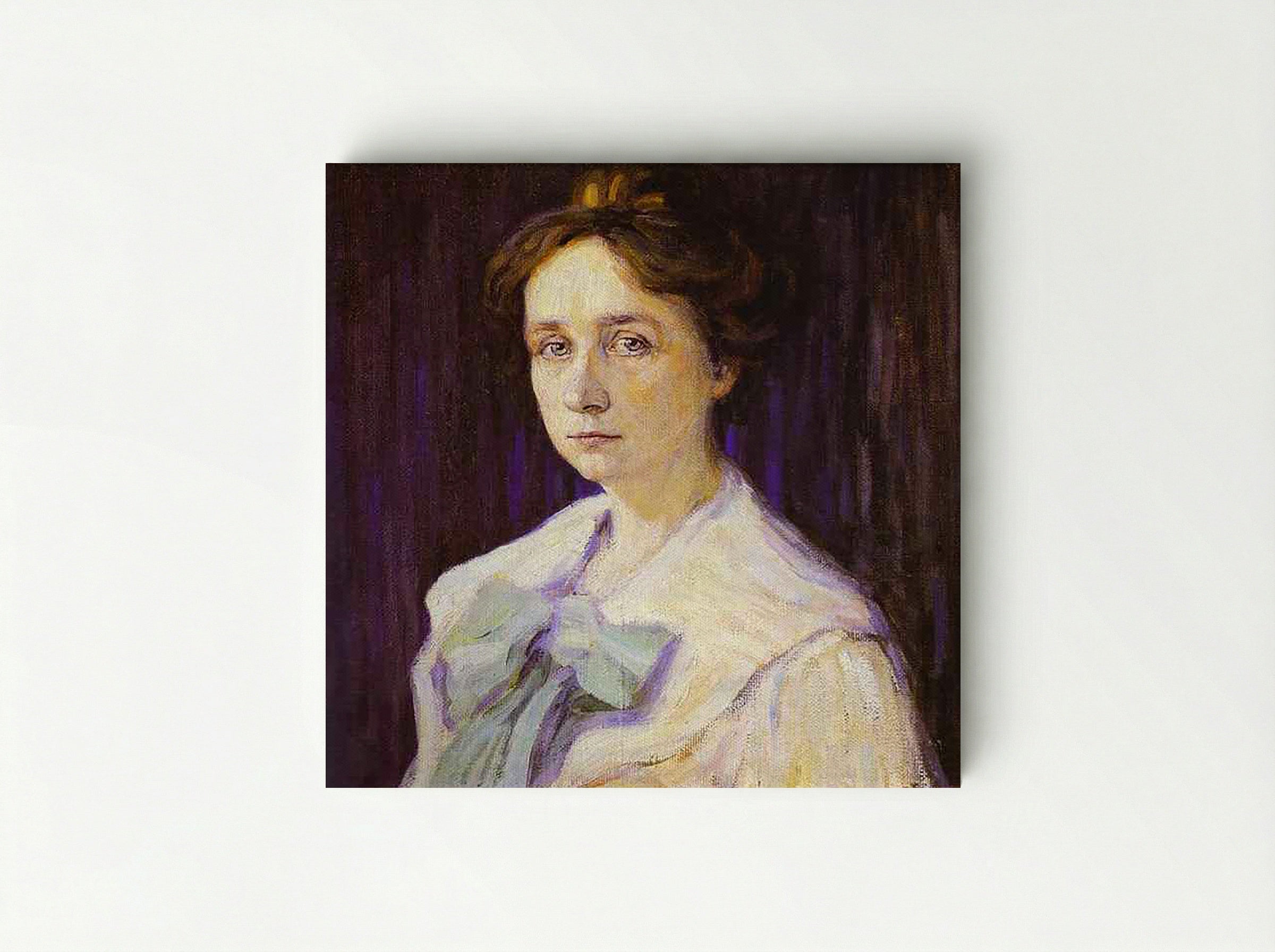 Portrait of Marianne Werefkin - Gabriele Münter - Canvas