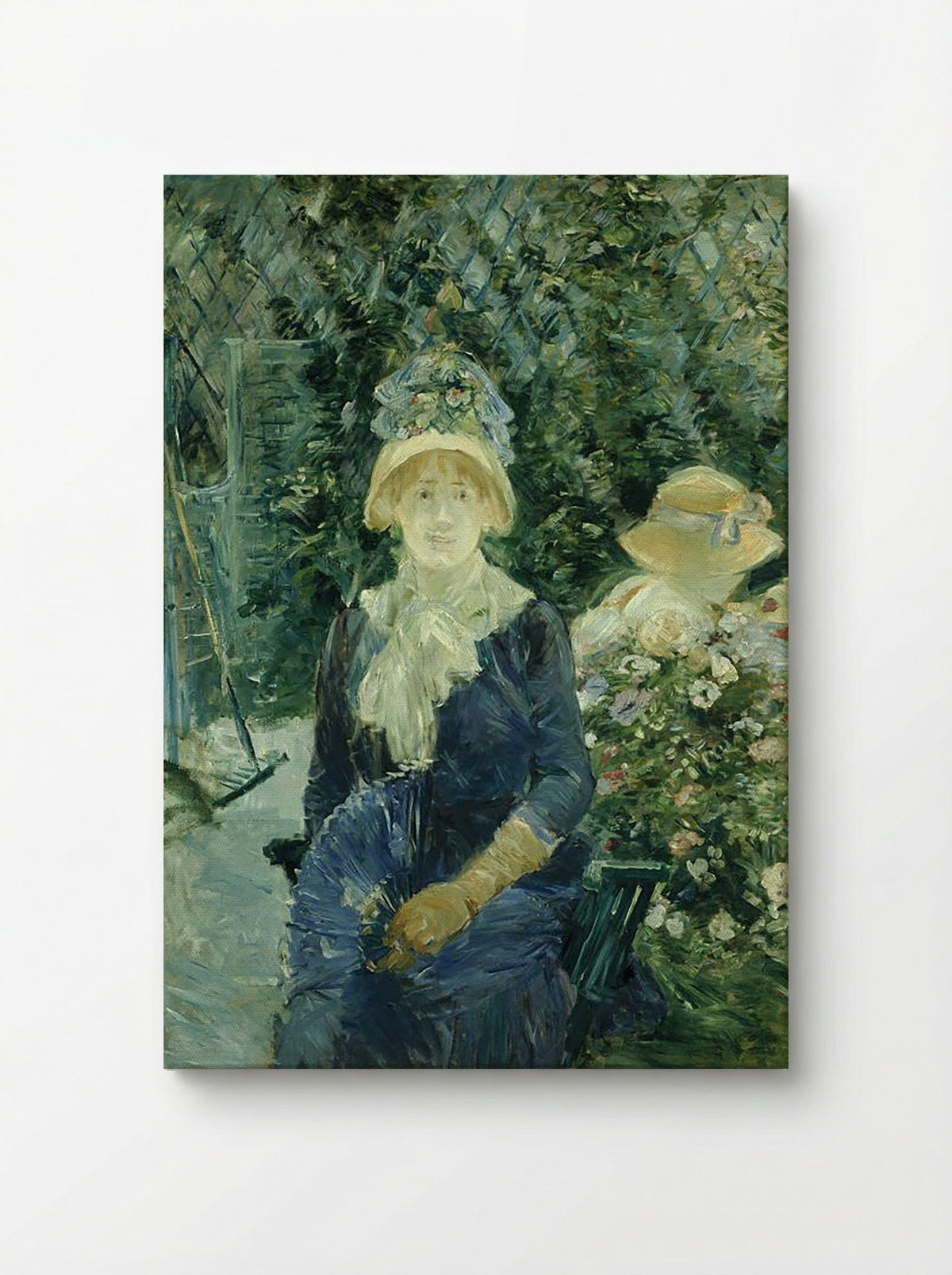 Woman in a Garden - Berthe Morisot - Canvas