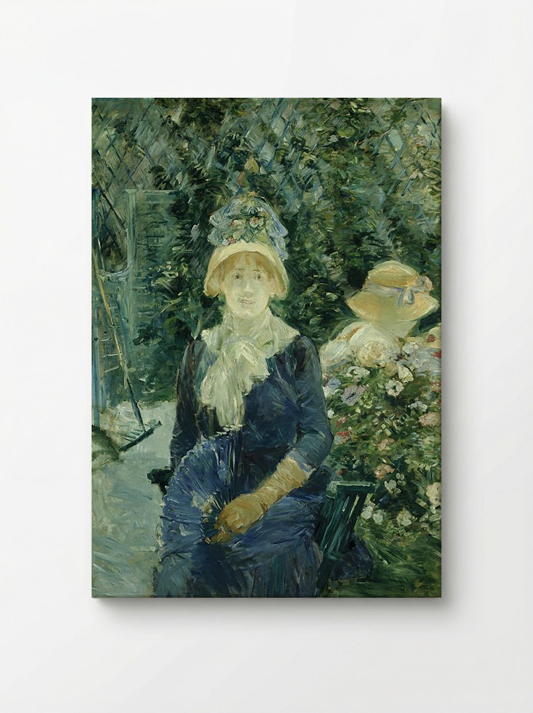 Woman in a Garden - Berthe Morisot - Canvas