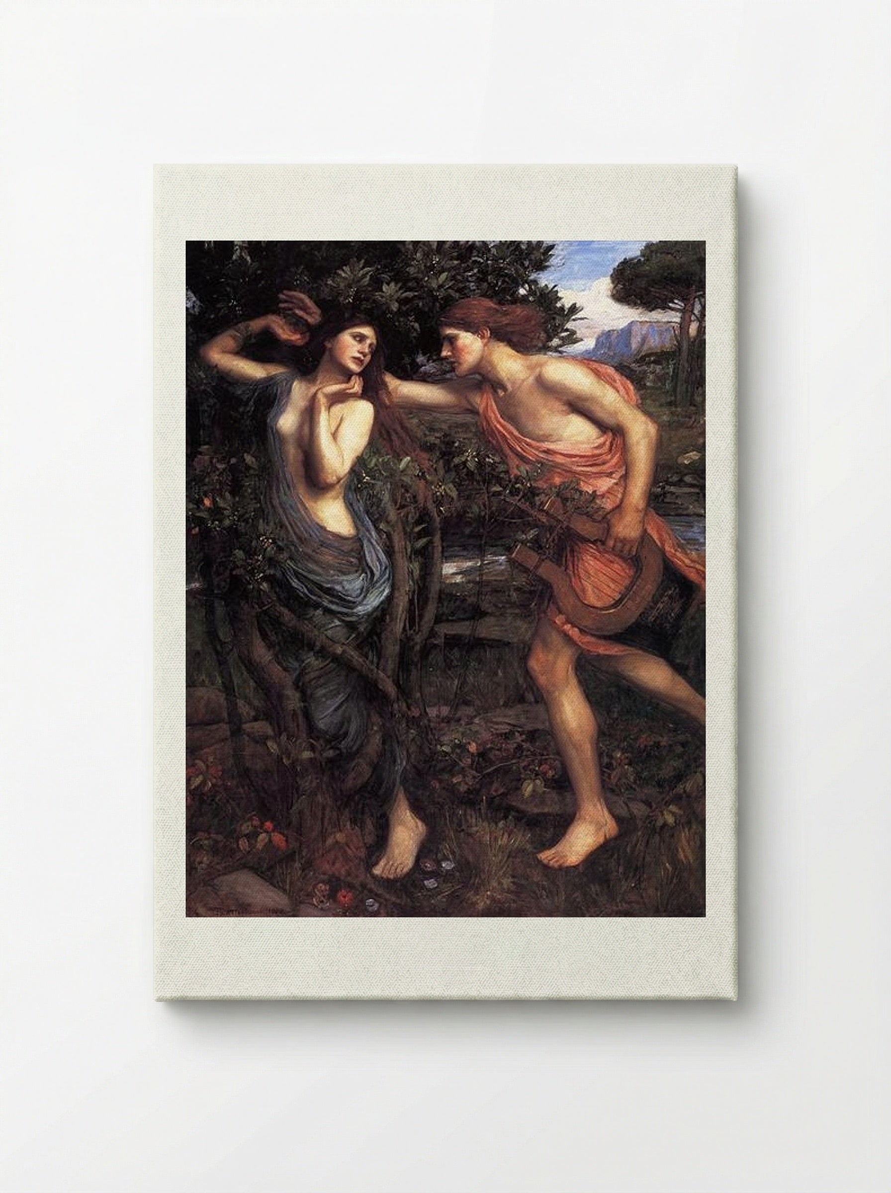 Apollo and Daphne - John William Waterhouse - Canvas