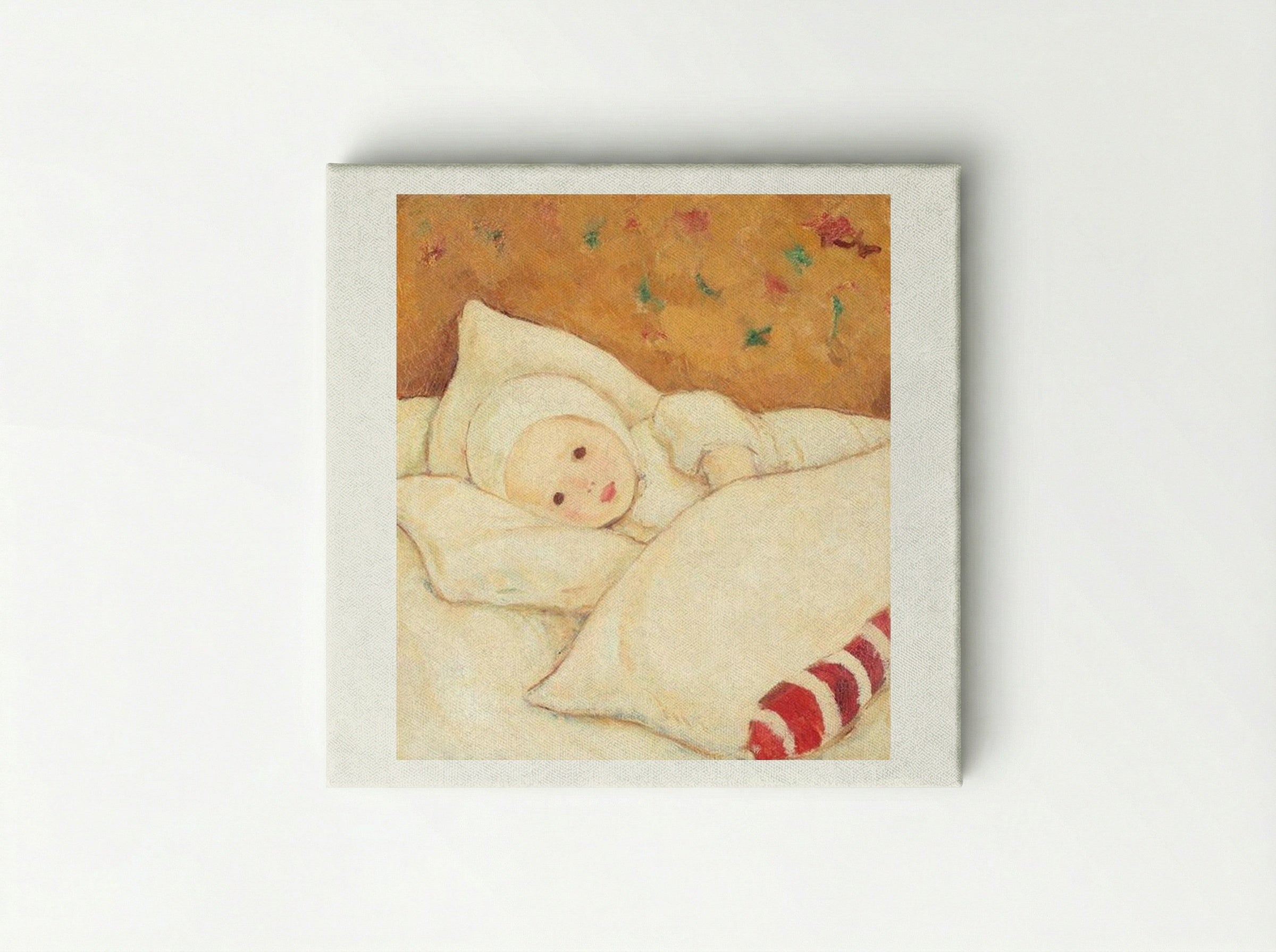 Girl in White - Nicolae Tonitza - Canvas