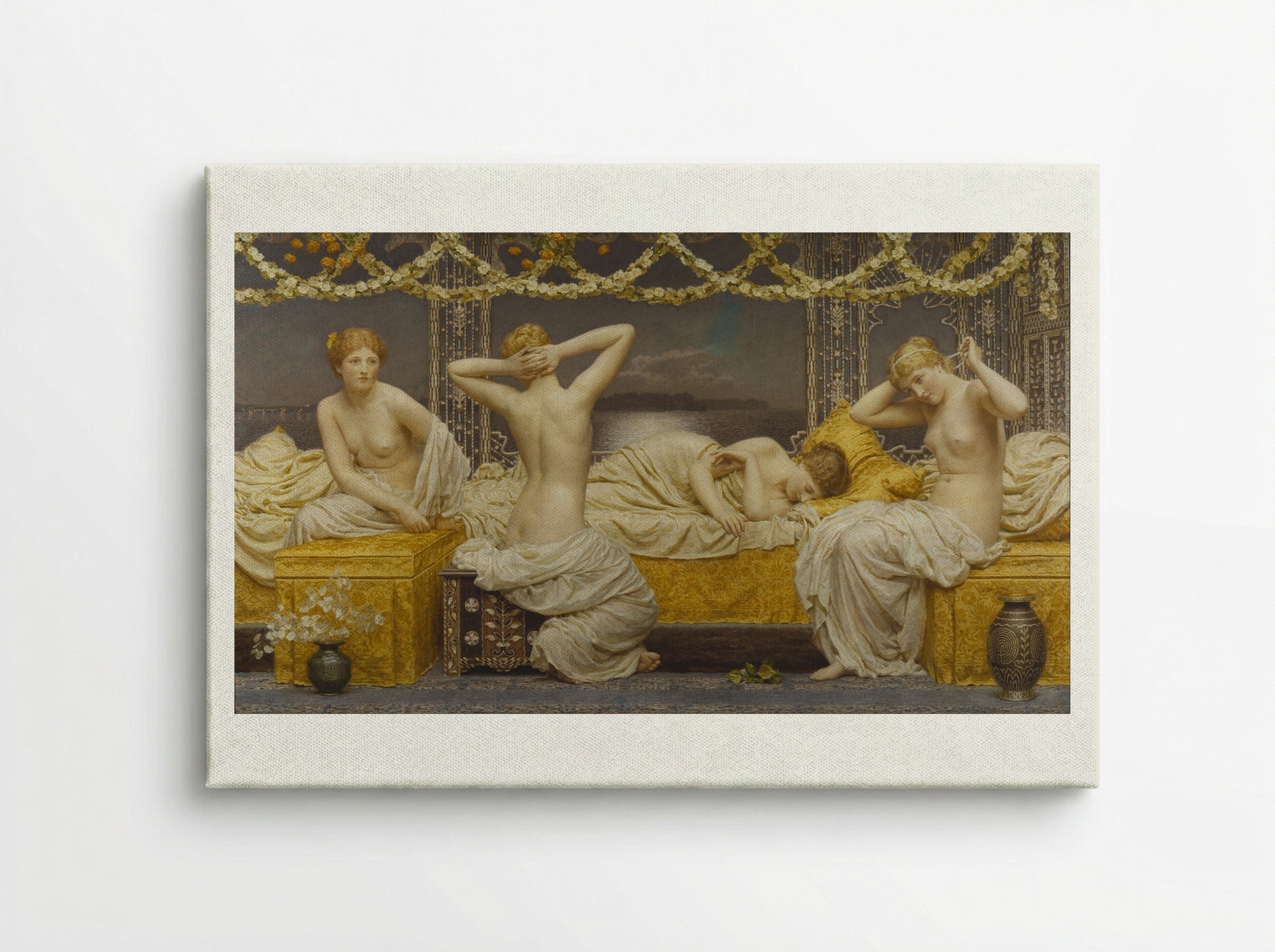 A Summer Night - Albert Joseph Moore - Canvas