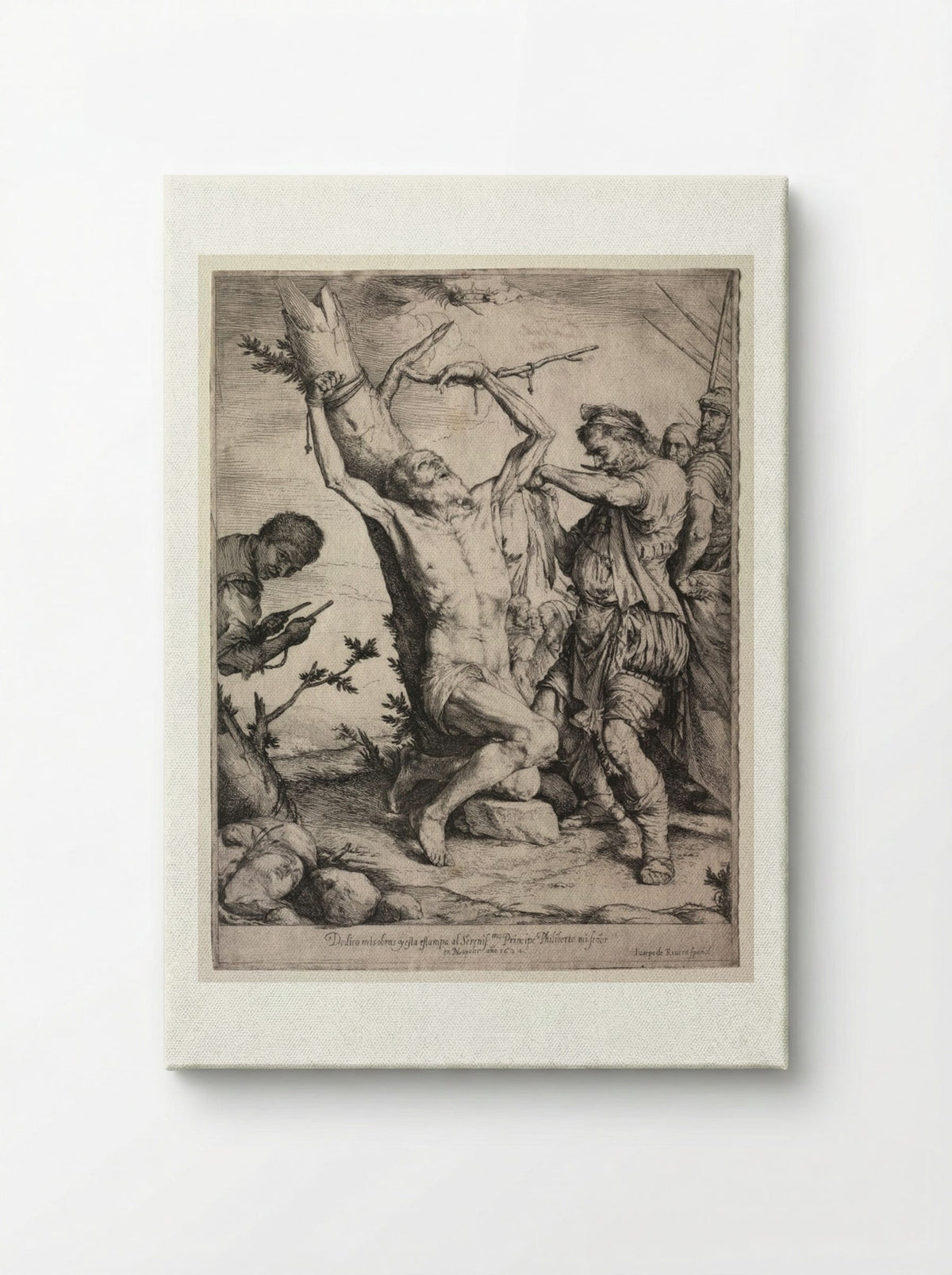 The Martyrdom of St. Bartholomew - Jusepe de Ribera - Canvas