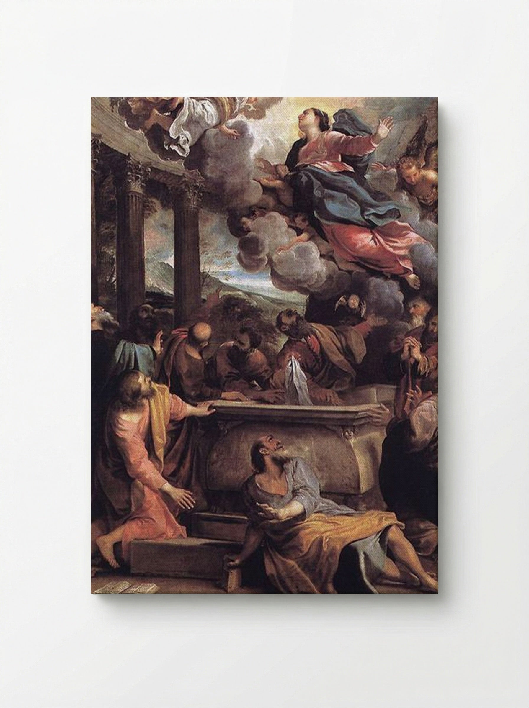 The Assumption of the Virgin - Annibale Carracci - Canvas