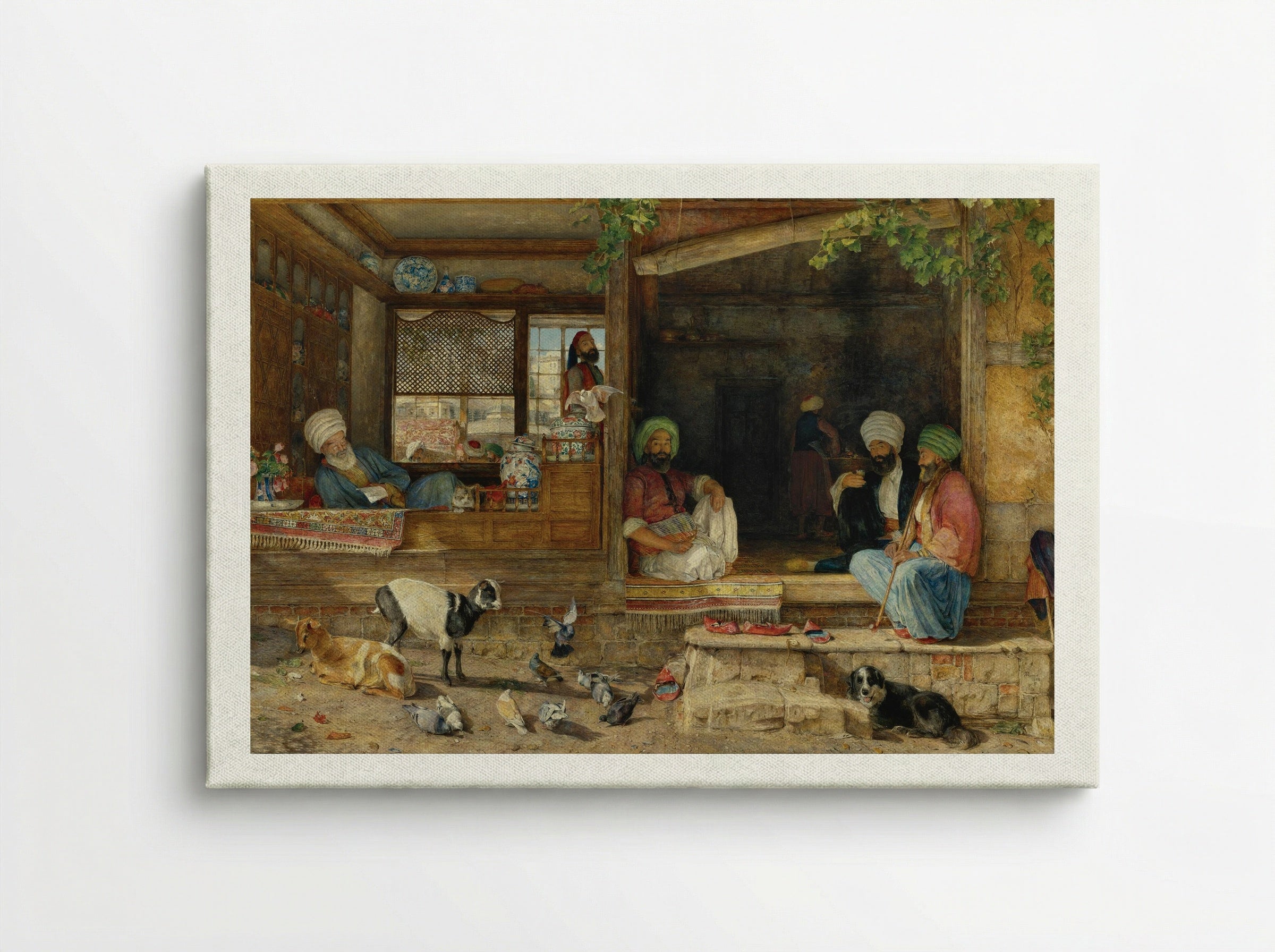 Scutari - John Frederick Lewis - Canvas