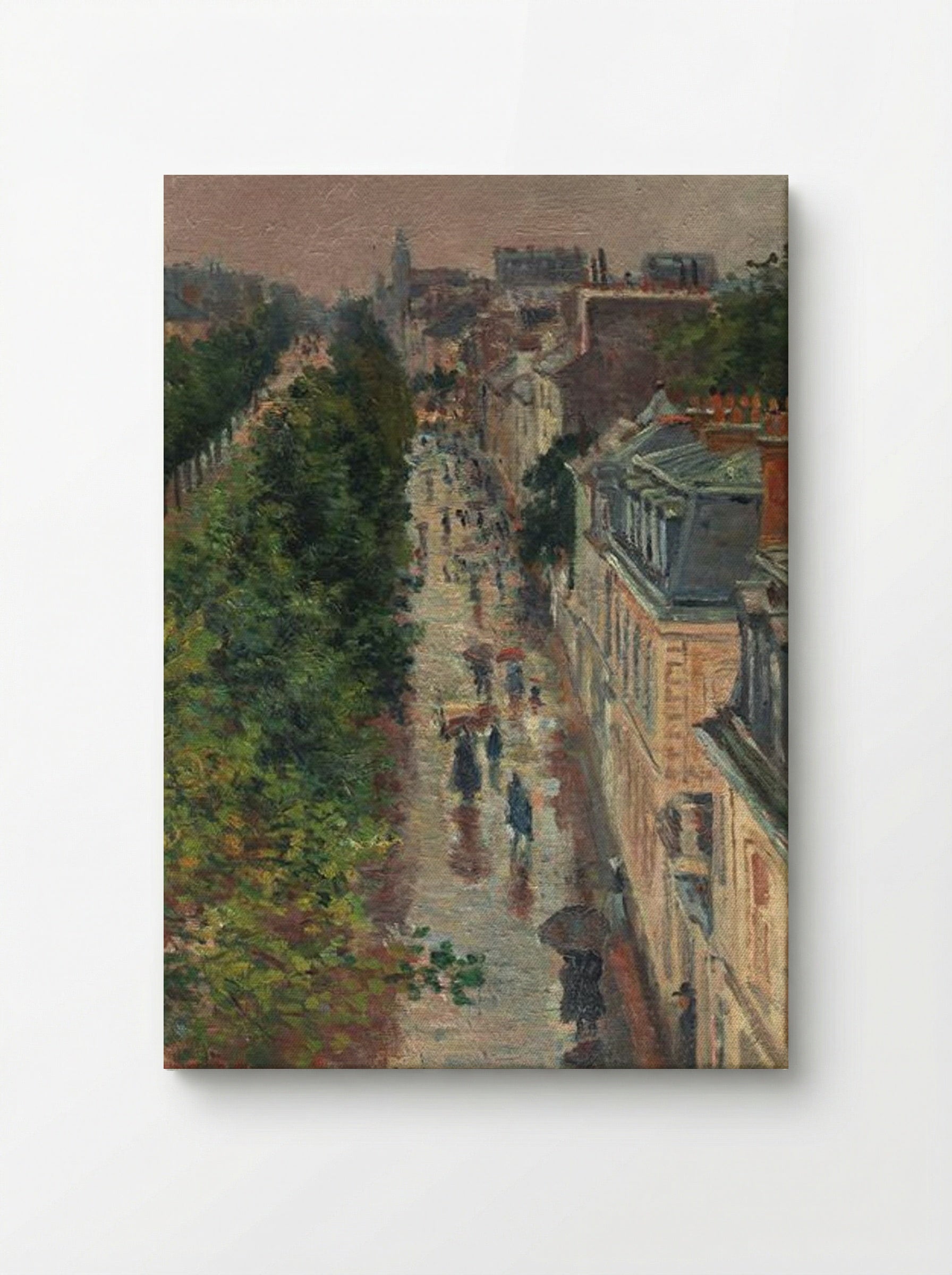 Street Scene in Paris - Maximilien Luce - Canvas