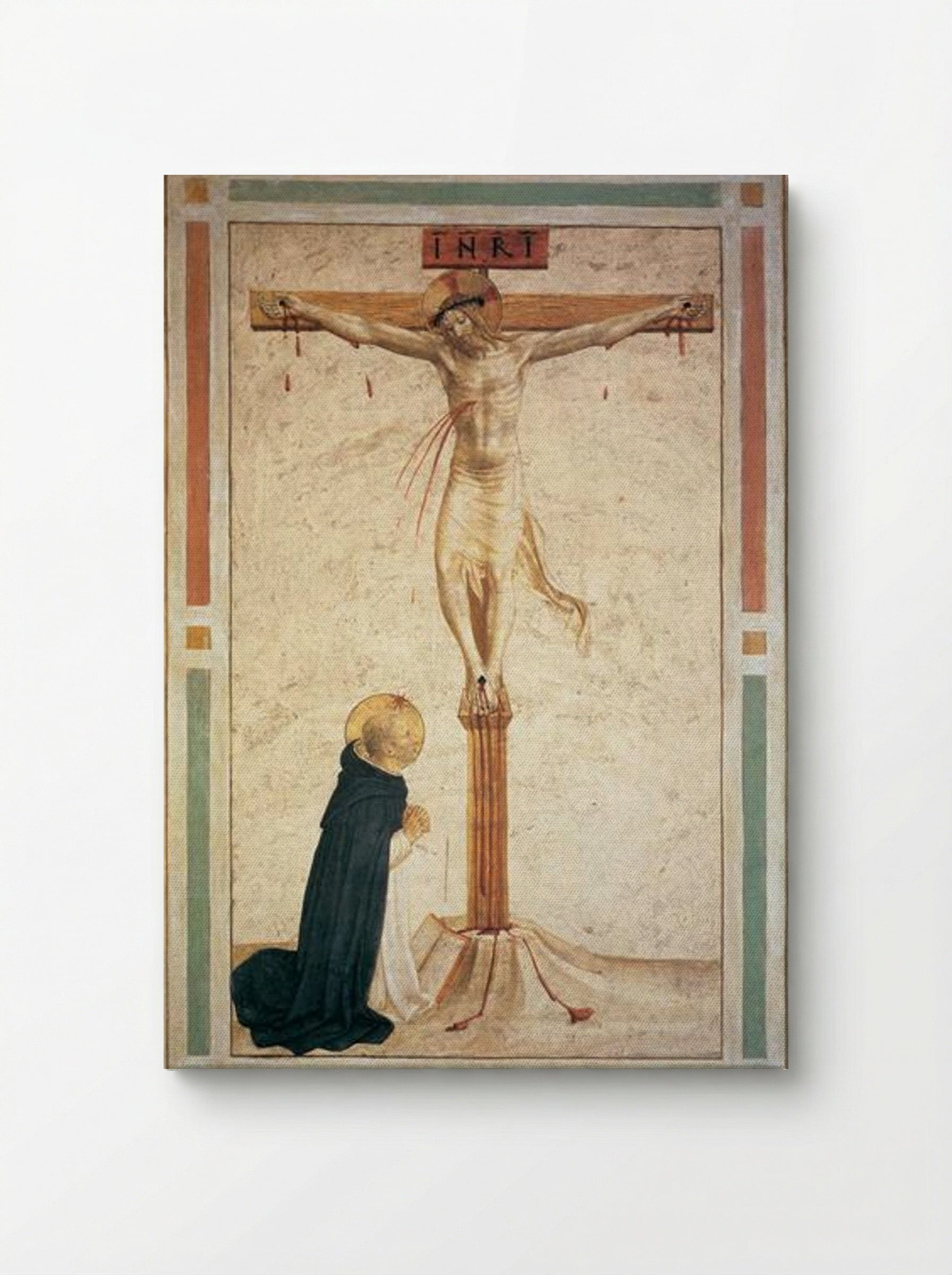 Crucifixion with St. Dominic - Fra Angelico - Canvas