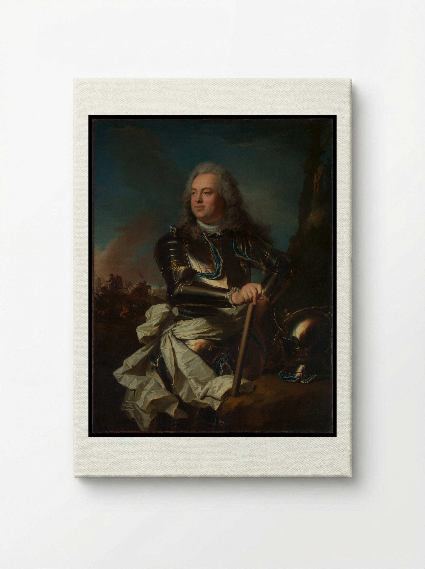 Portrait of a General Officer - Hyacinthe Rigaud - Canvas