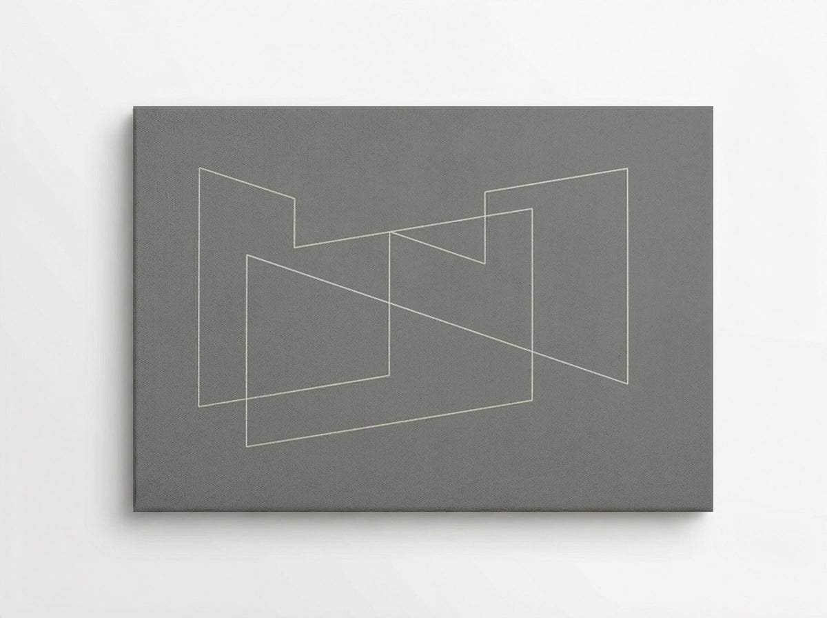 Structural Indication - Josef Albers - Canvas