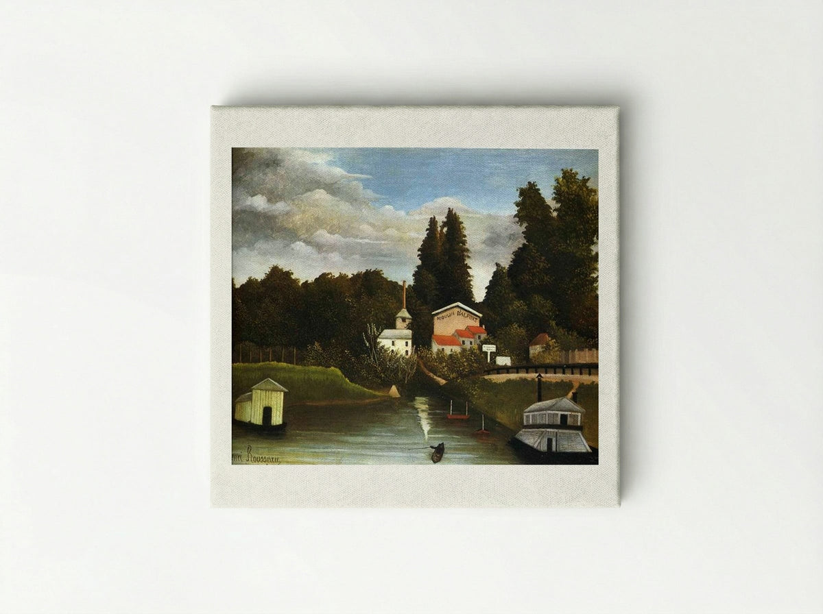 The Mill at Alfort - Henri Rousseau - Canvas