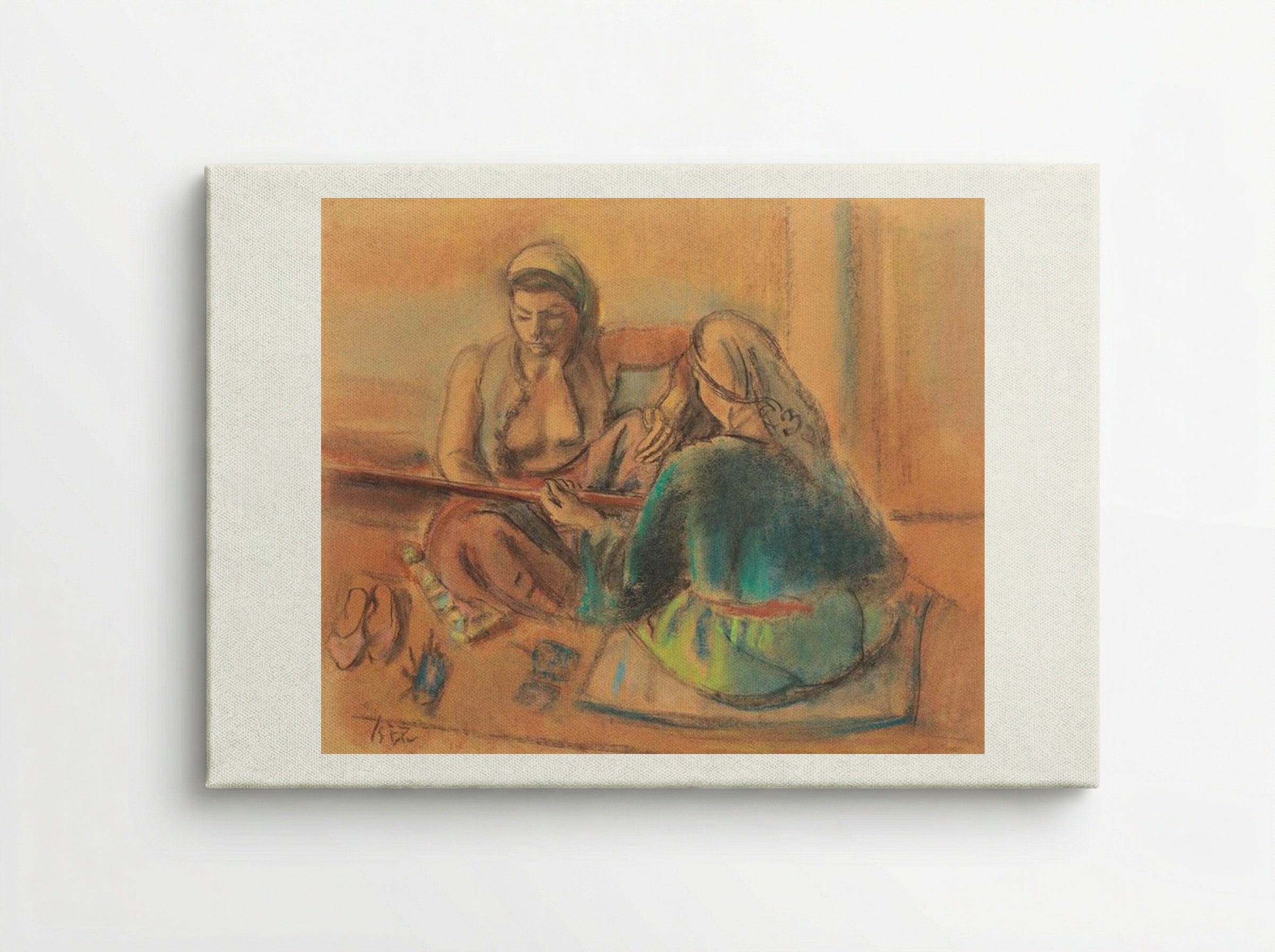 Tatar Women - Iosif Iser - Canvas