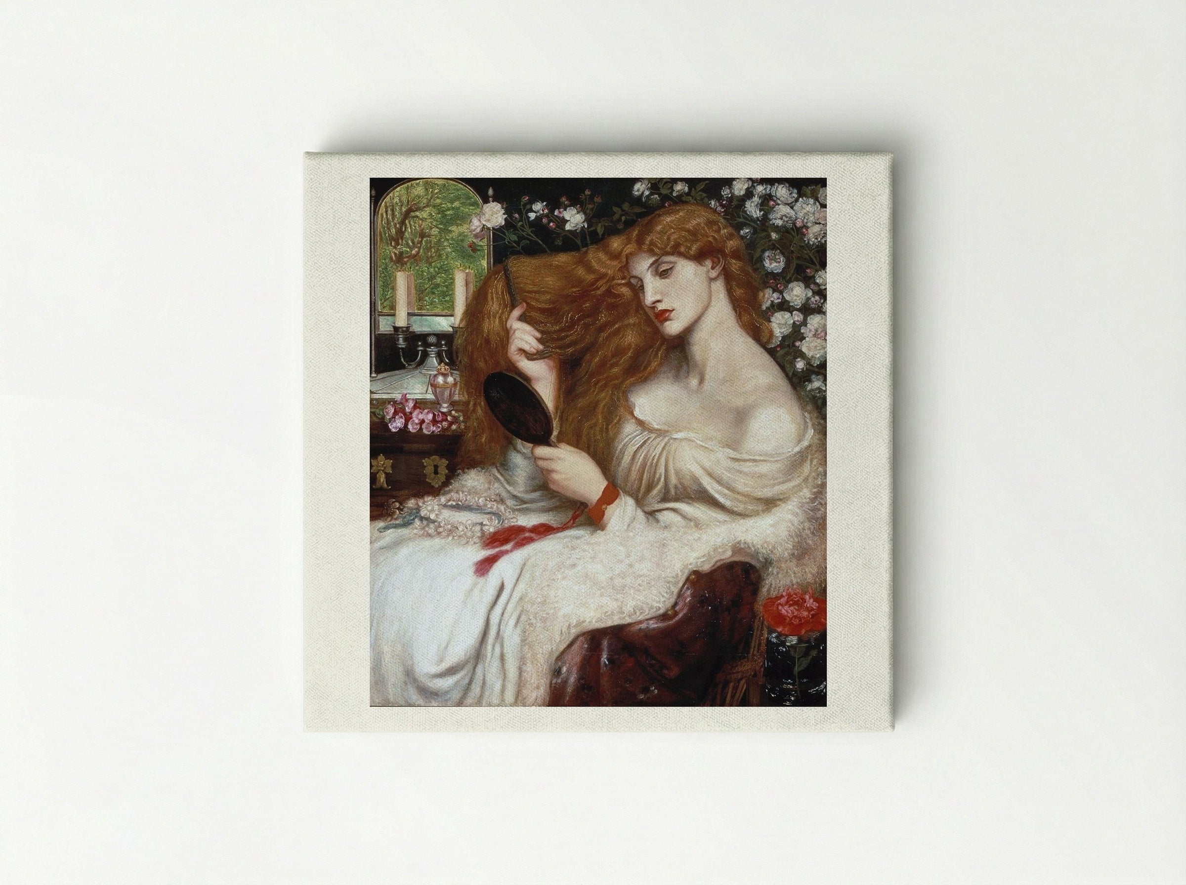 Lady Lilith - Dante Gabriel Rossetti - Canvas
