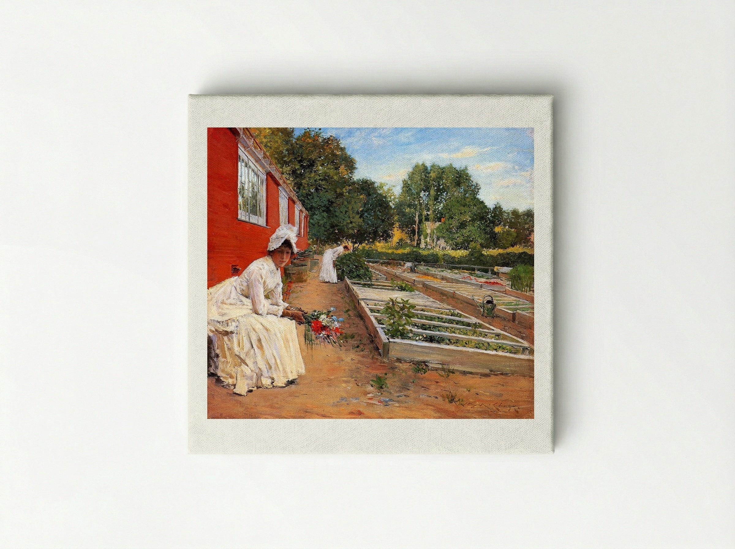 The Nursery - William Merritt Chase - Canvas