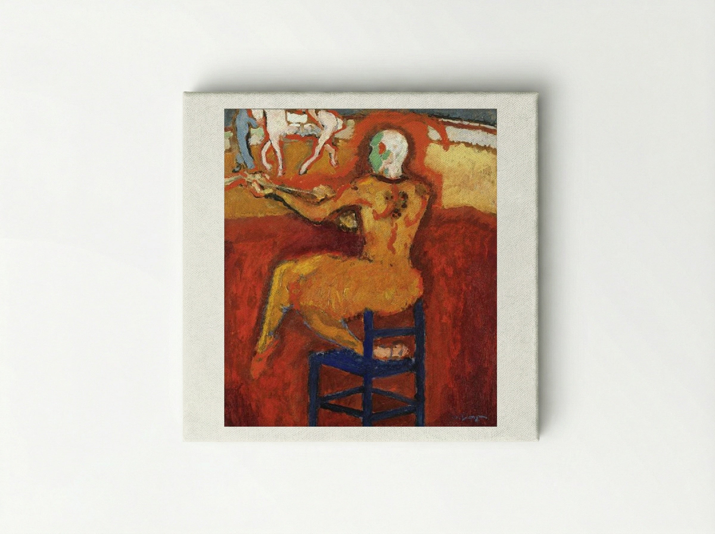 The Red Clown - Kees van Dongen - Canvas