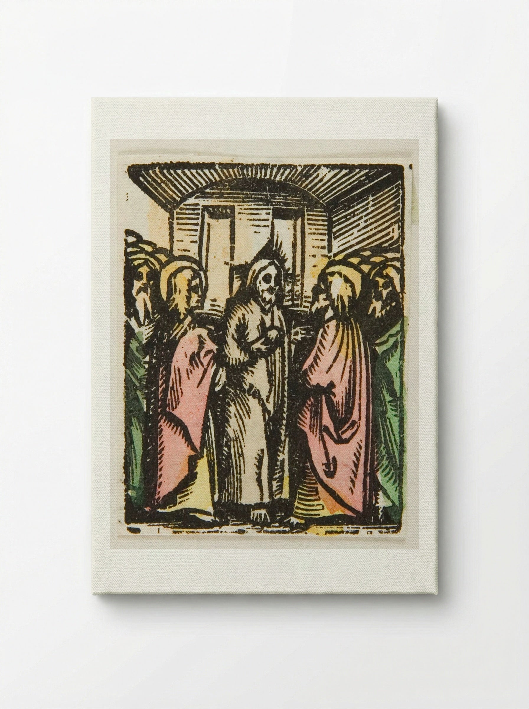 Christ and His Disciples - Urs Graf - Canvas