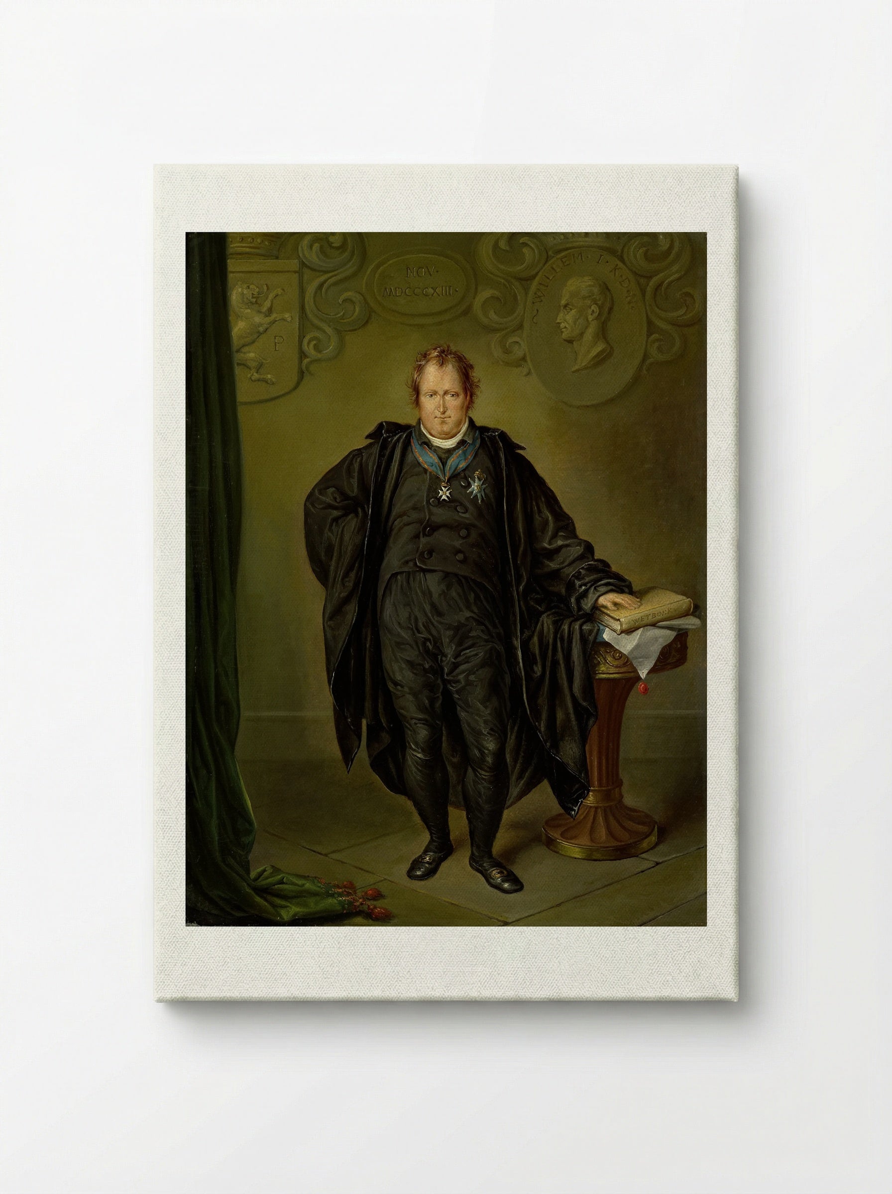 Johan Melchior Kemper - David Pièrre Giottino Humbert de Superville - Canvas
