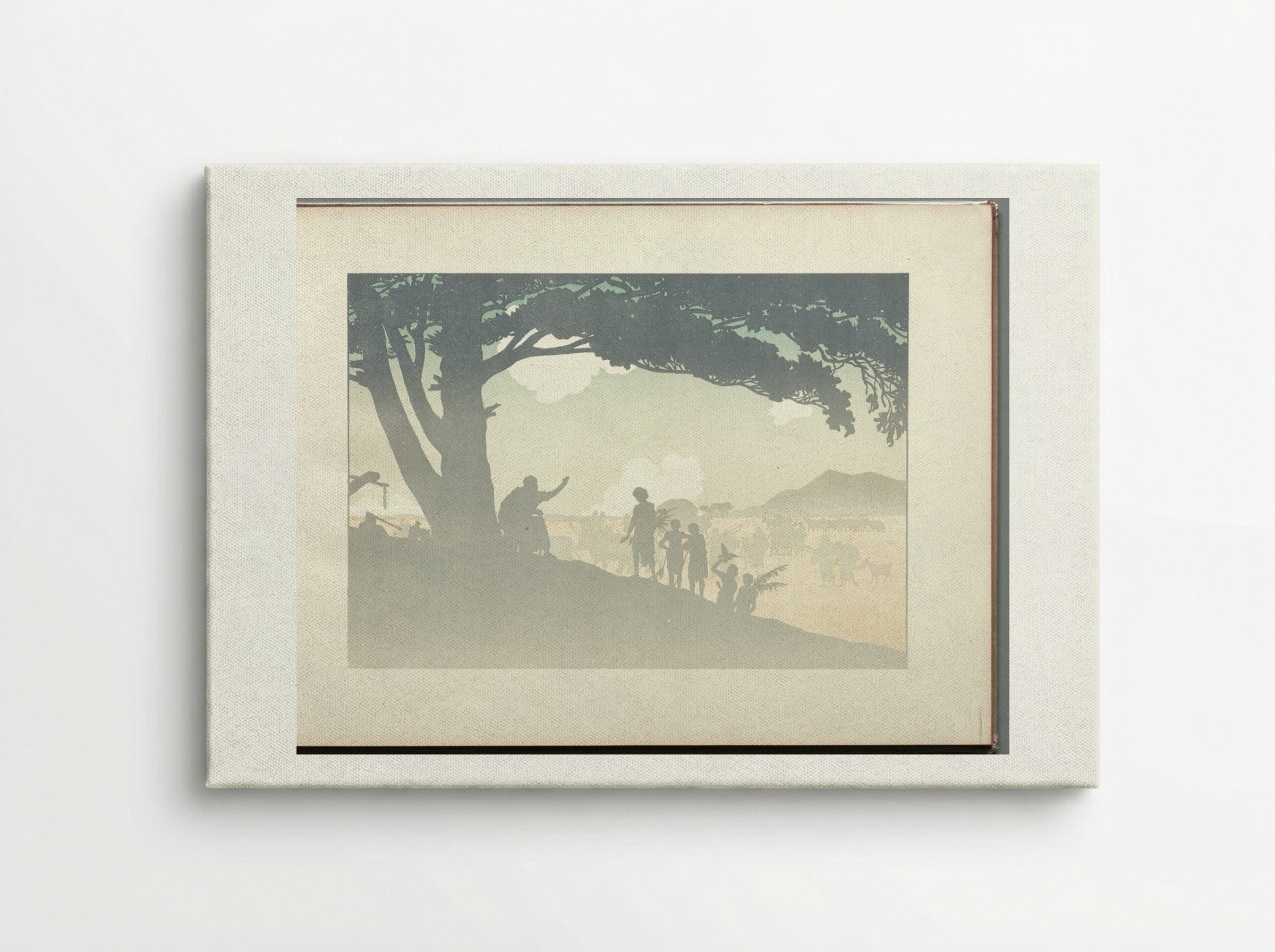 The Prodigal Son: page 11 - Henri Rivière - Canvas
