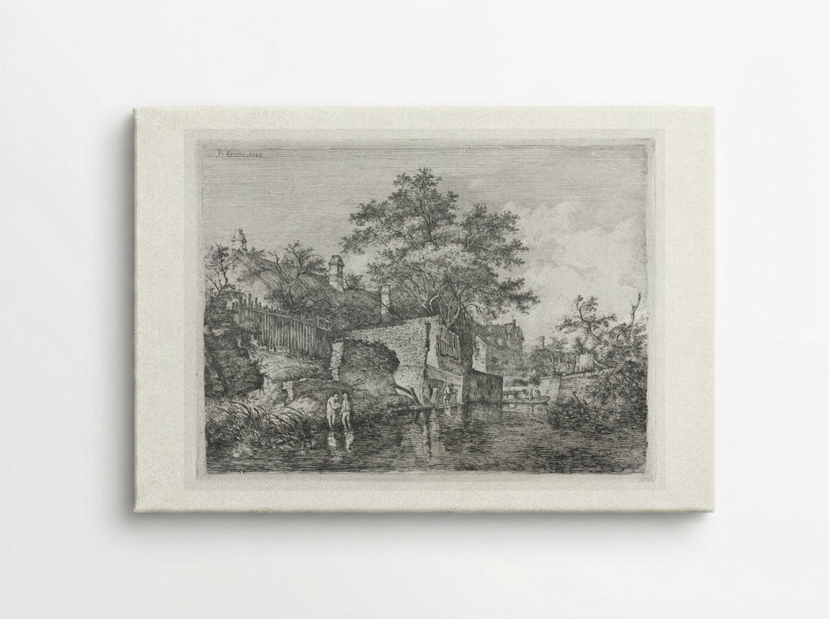 Front of the New Mills - John Crome - Canvas