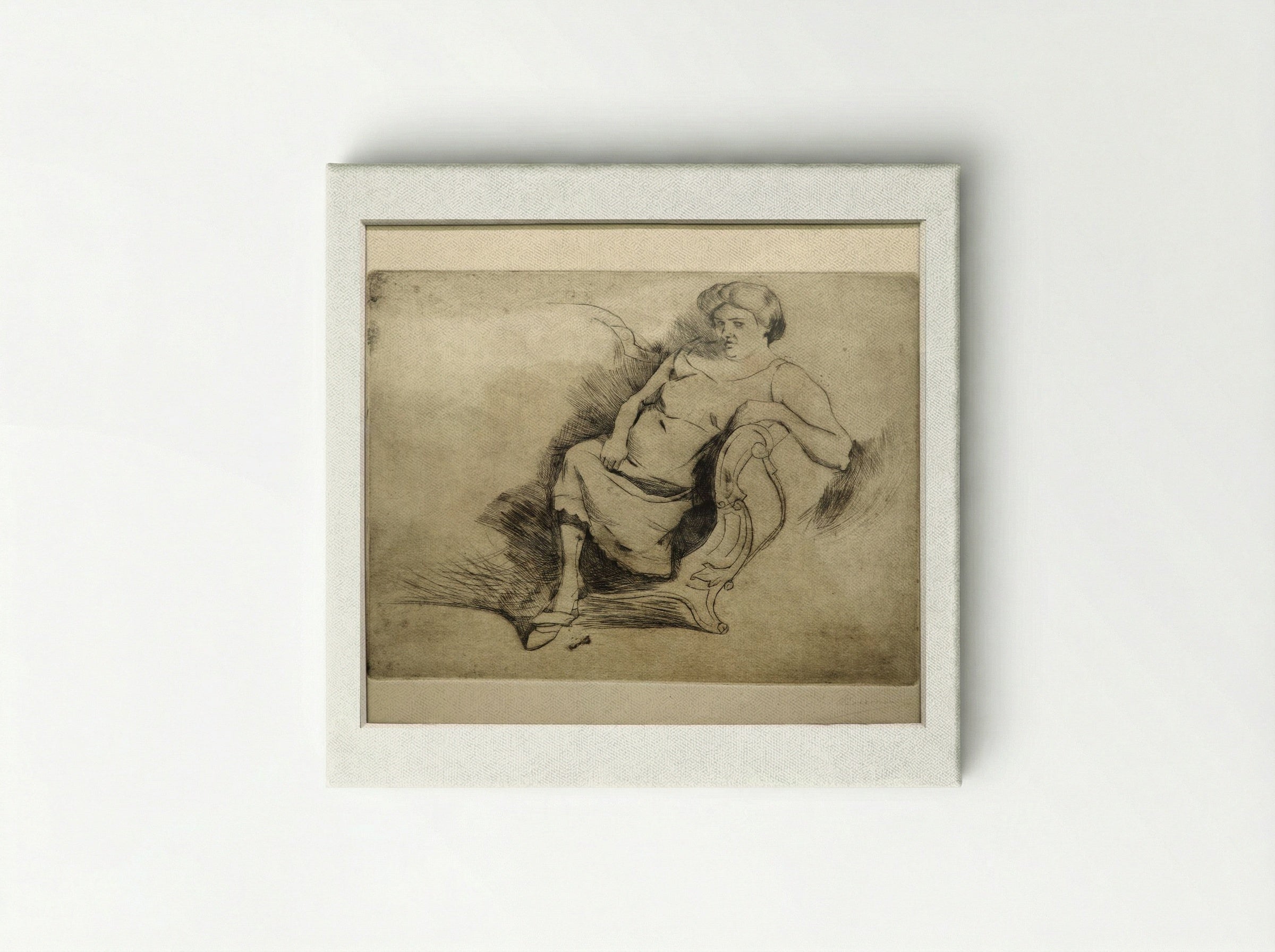 Gisella - Umberto Boccioni - Canvas