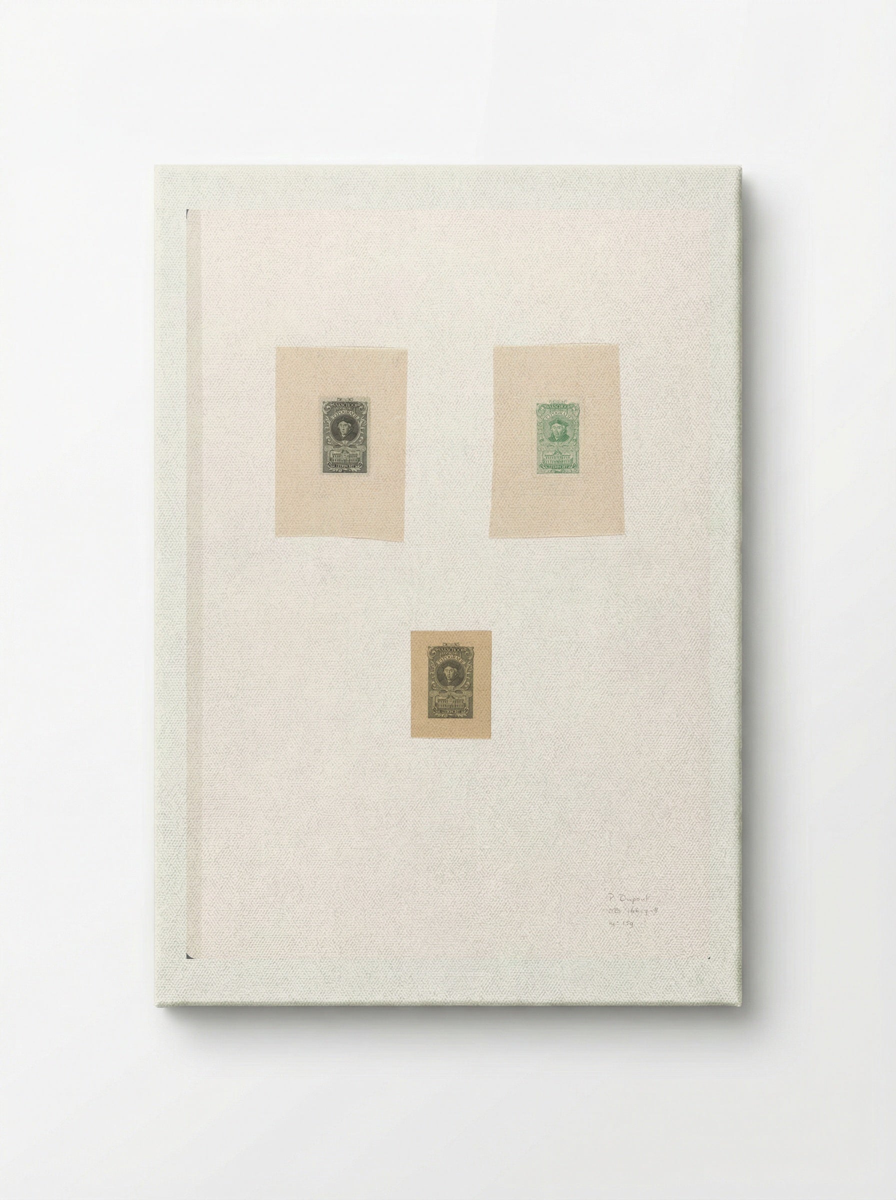 Sluitzegel voor de Vakschool voor de Typografie in Utrecht - Pieter Dupont - Canvas