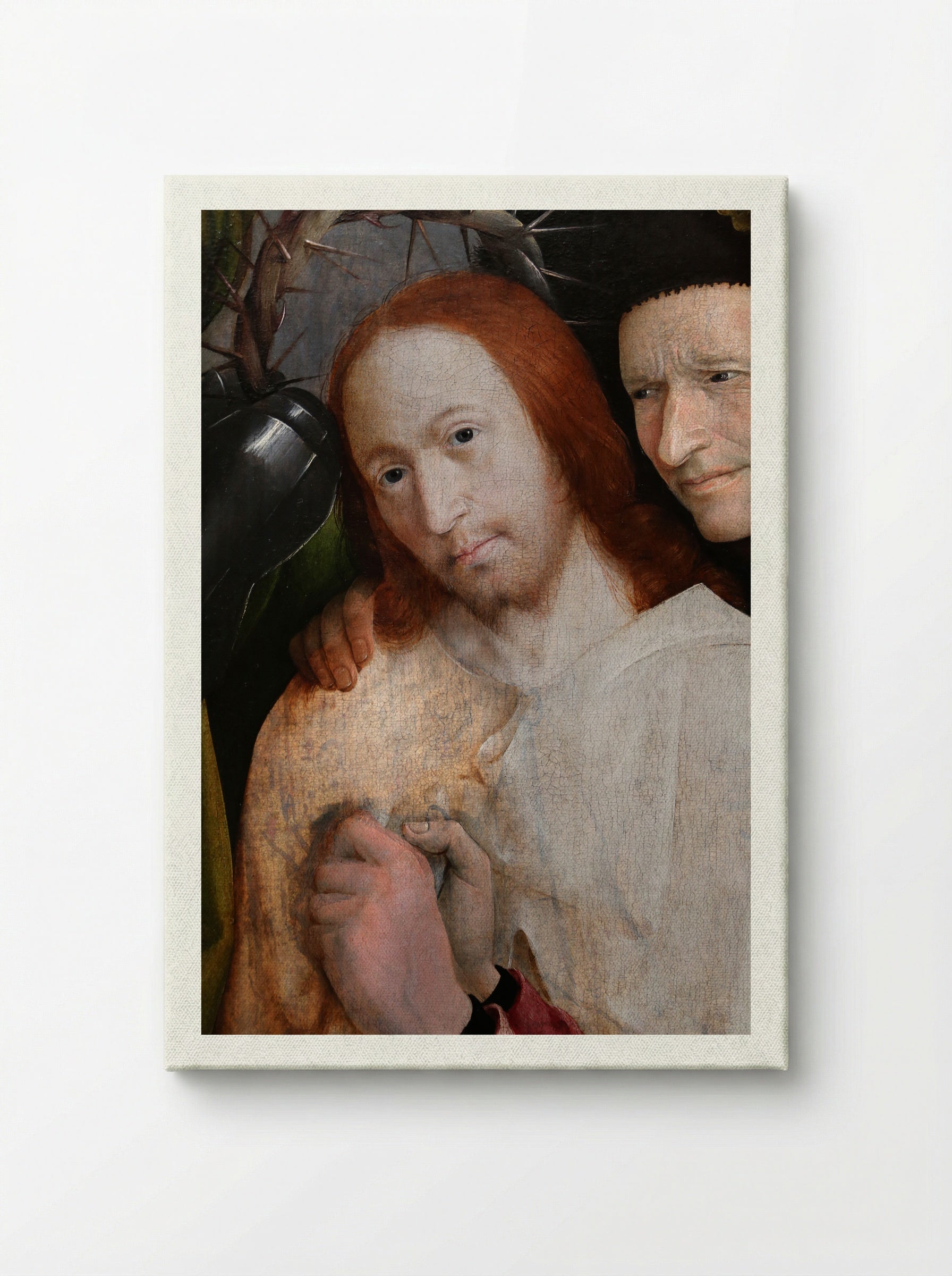 Christ Crowned with Thorns - Hieronymus Bosch - Canvas
