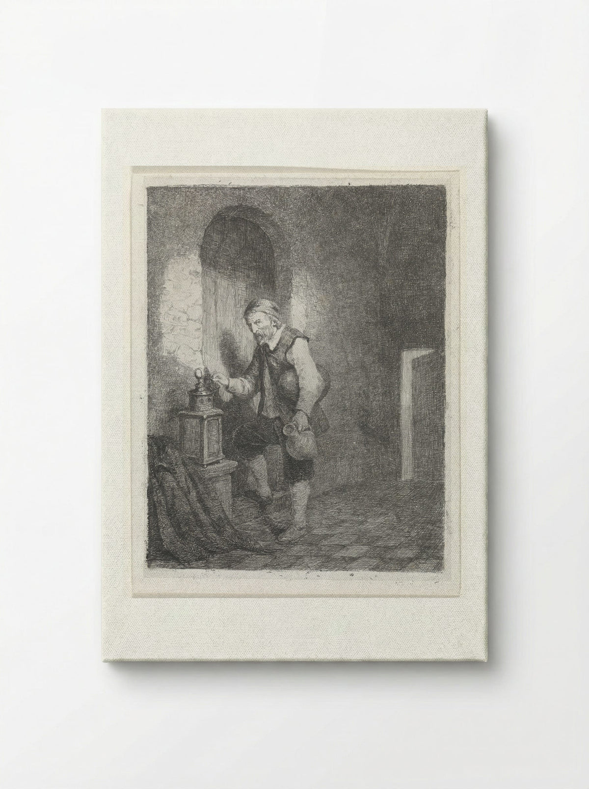 Cipier (The Gaoler) - David van der Kellen - Canvas