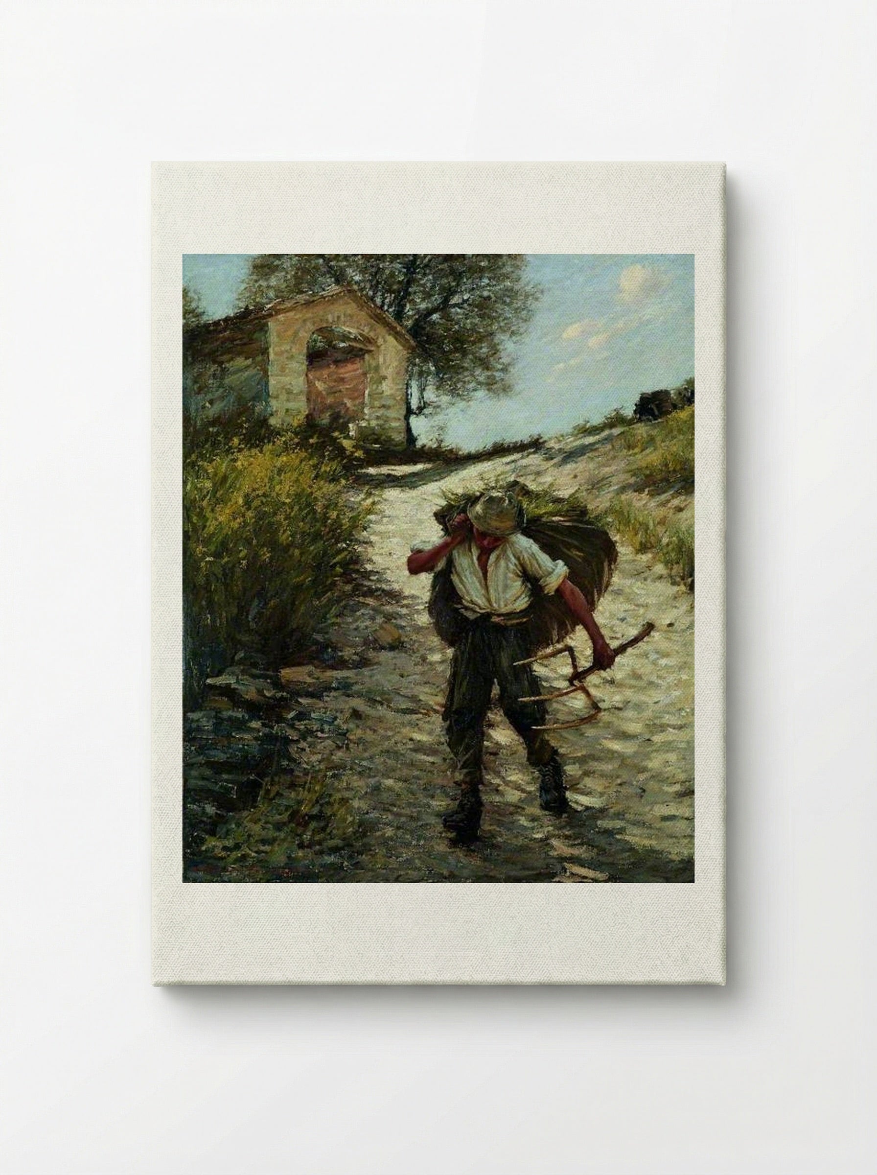 Ancient Provençal Road - Henry Herbert La Thangue - Canvas
