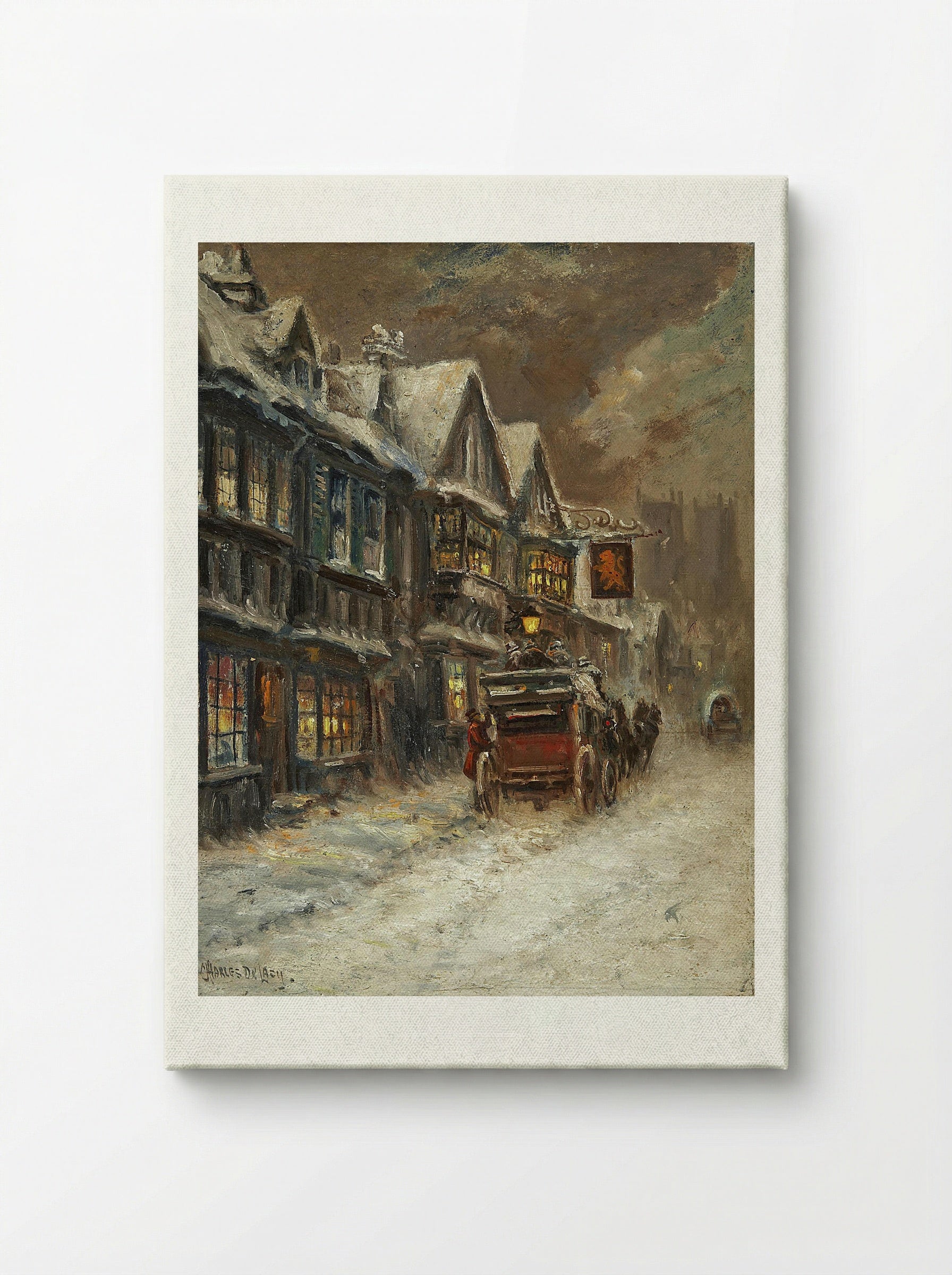 Winter - Charles John de Lacy - Canvas